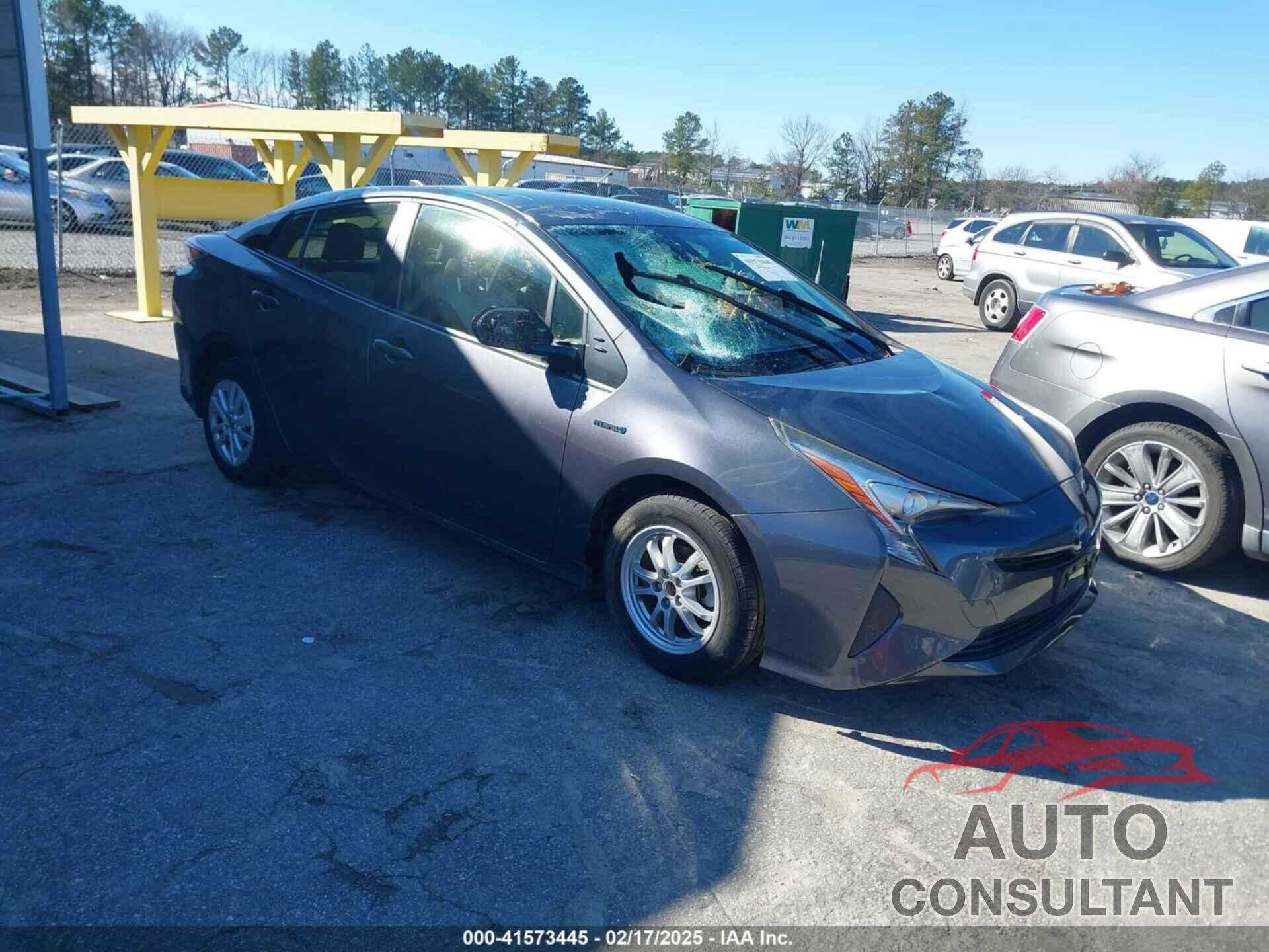 TOYOTA PRIUS 2017 - JTDKBRFU4H3038665