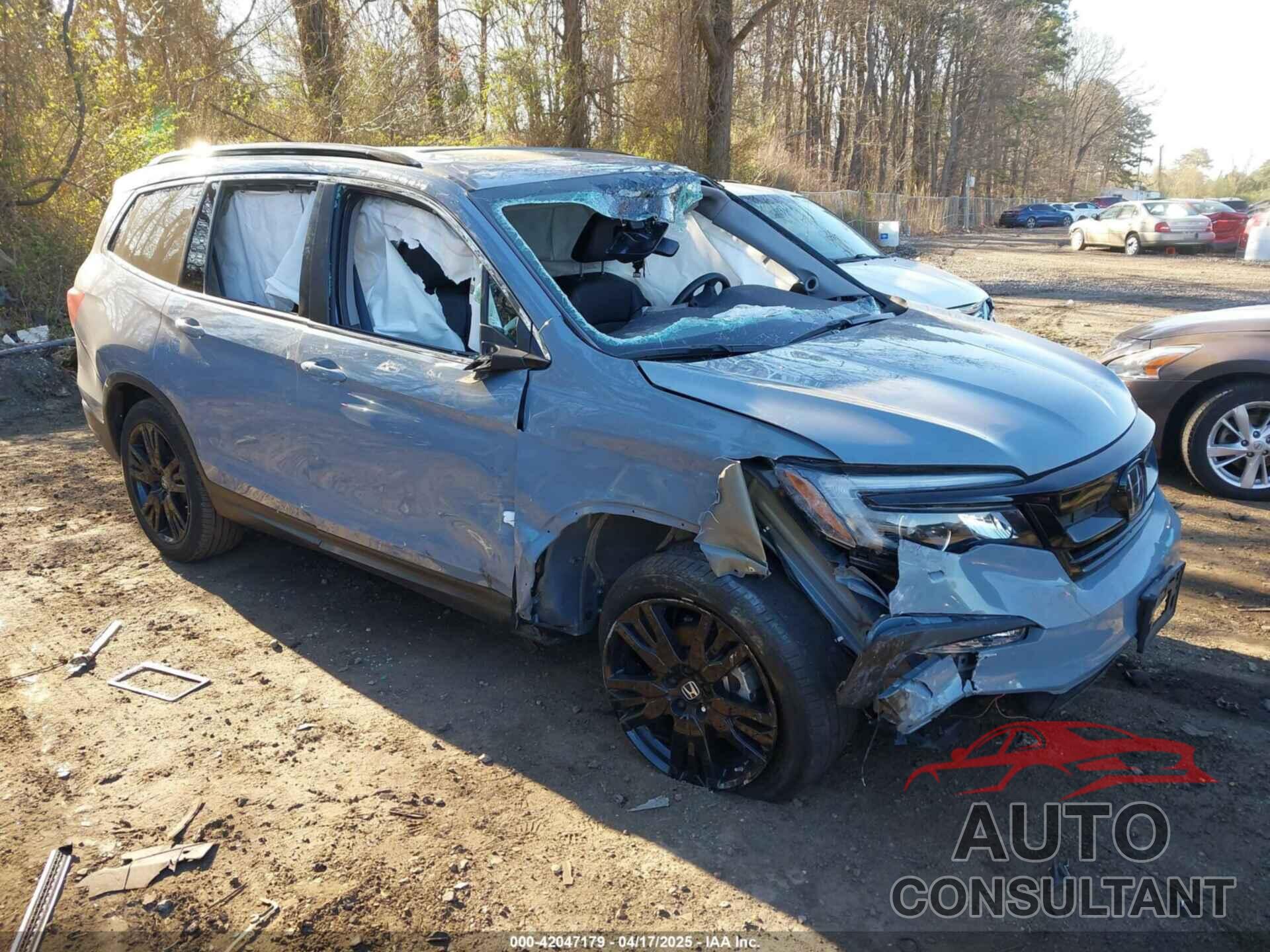 HONDA PILOT 2022 - 5FNYF6H21NB089239