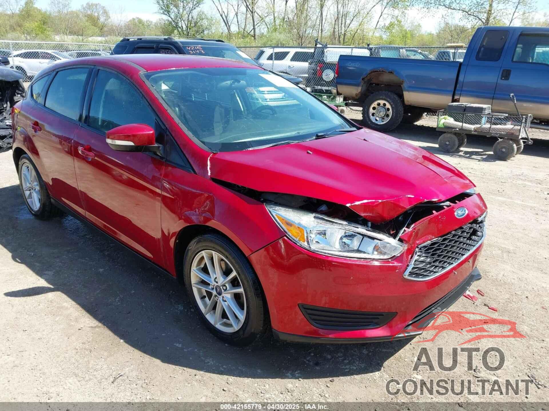 FORD FOCUS 2017 - 1FADP3K25HL209375