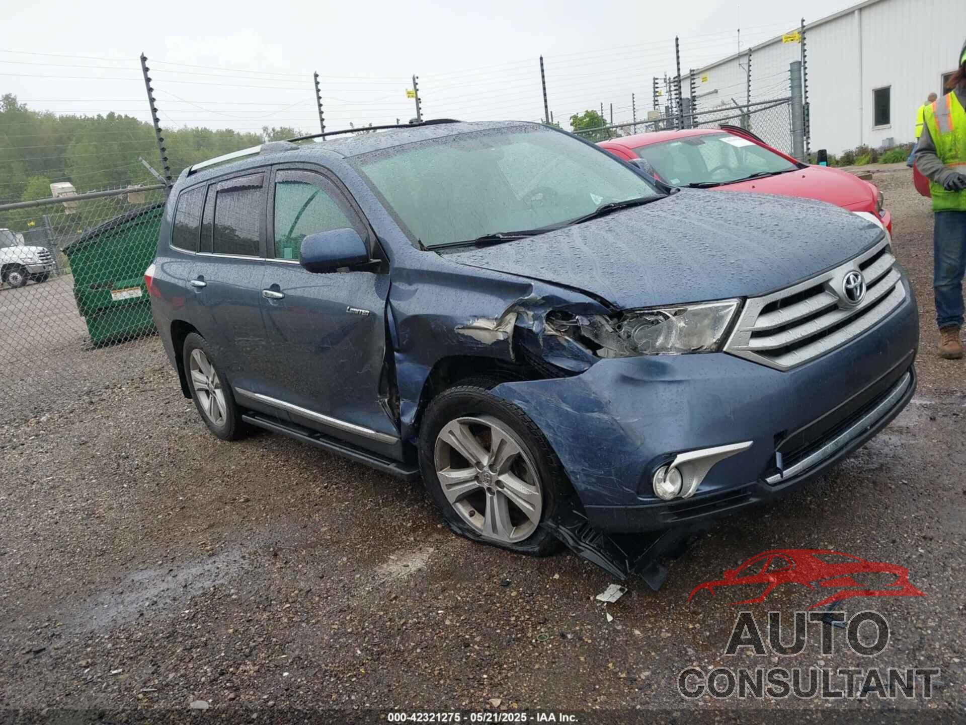 TOYOTA HIGHLANDER 2013 - 5TDDK3EH7DS275217