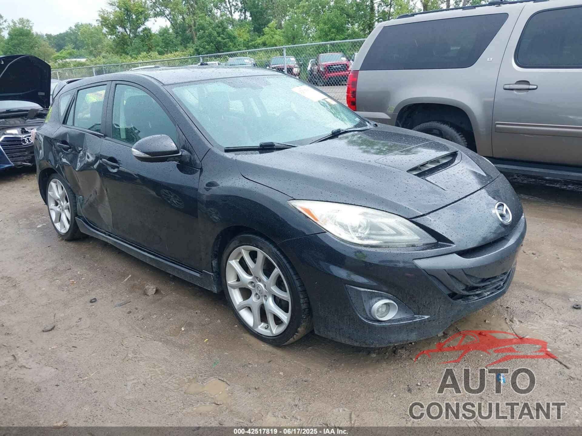 MAZDA MAZDASPEED3 2011 - JM1BL1K44B1365722