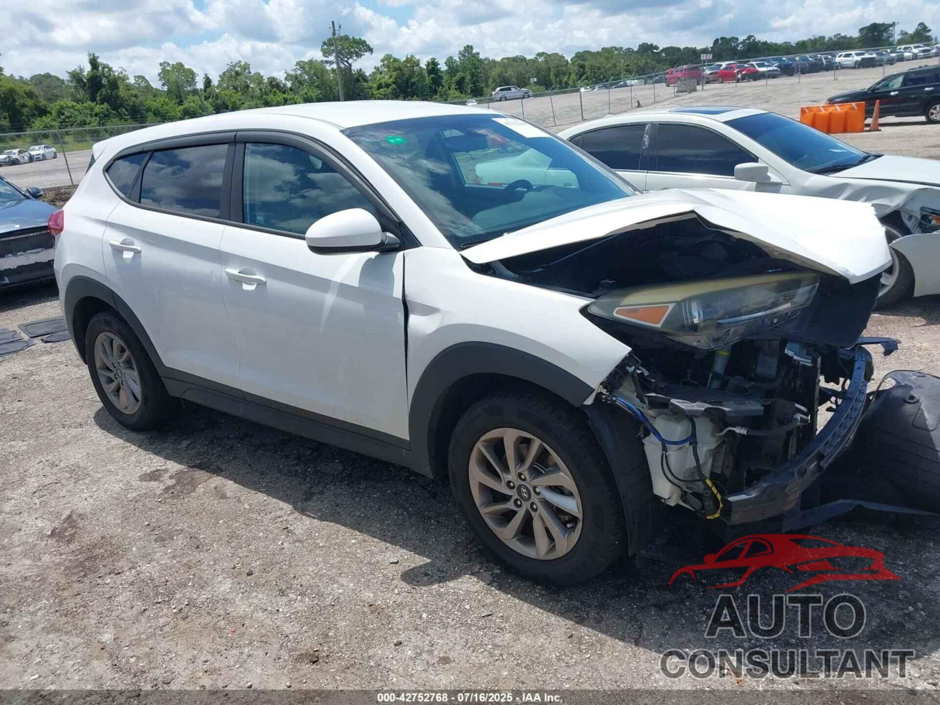 HYUNDAI TUCSON 2017 - KM8J23A45HU323669