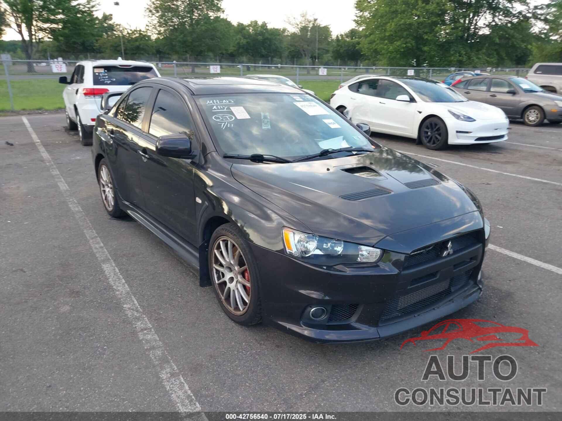 MITSUBISHI LANCER EVOLUTION 2014 - JA32W8FV4EU024695