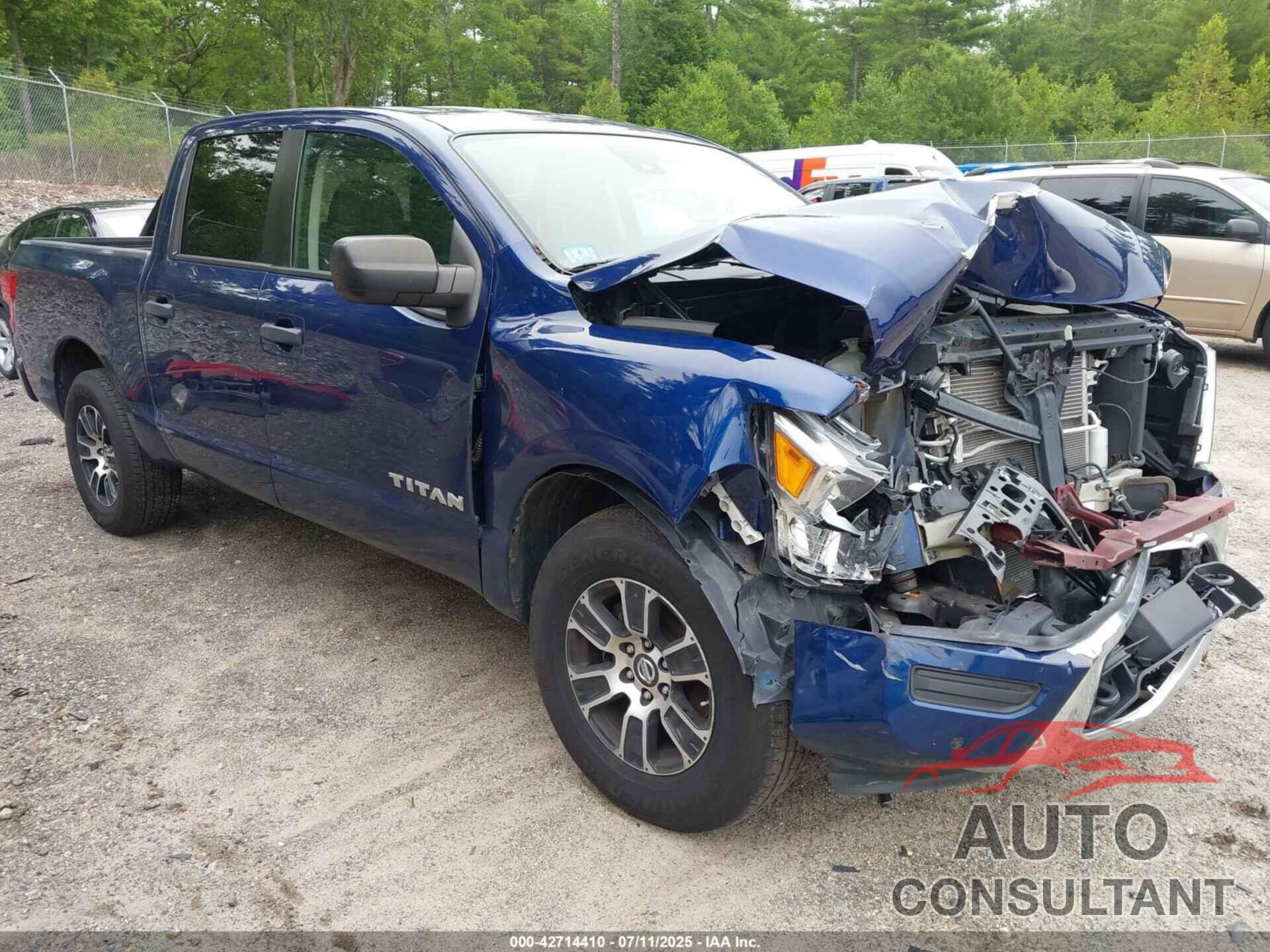 NISSAN TITAN 2022 - 1N6AA1EC2NN105737