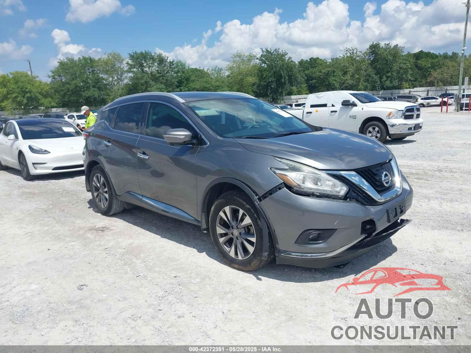 NISSAN MURANO 2015 - 5N1AZ2MG2FN201161