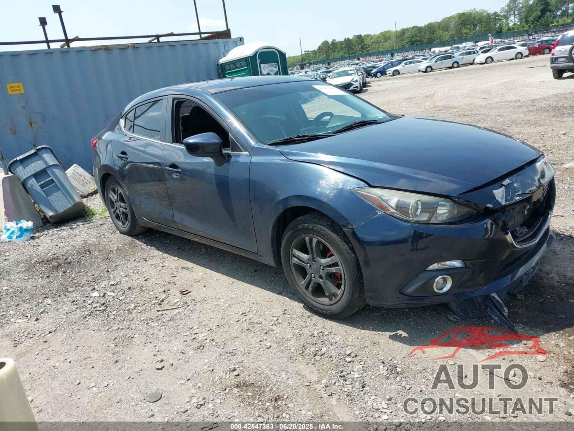 MAZDA MAZDA3 2014 - JM1BM1V79E1133043