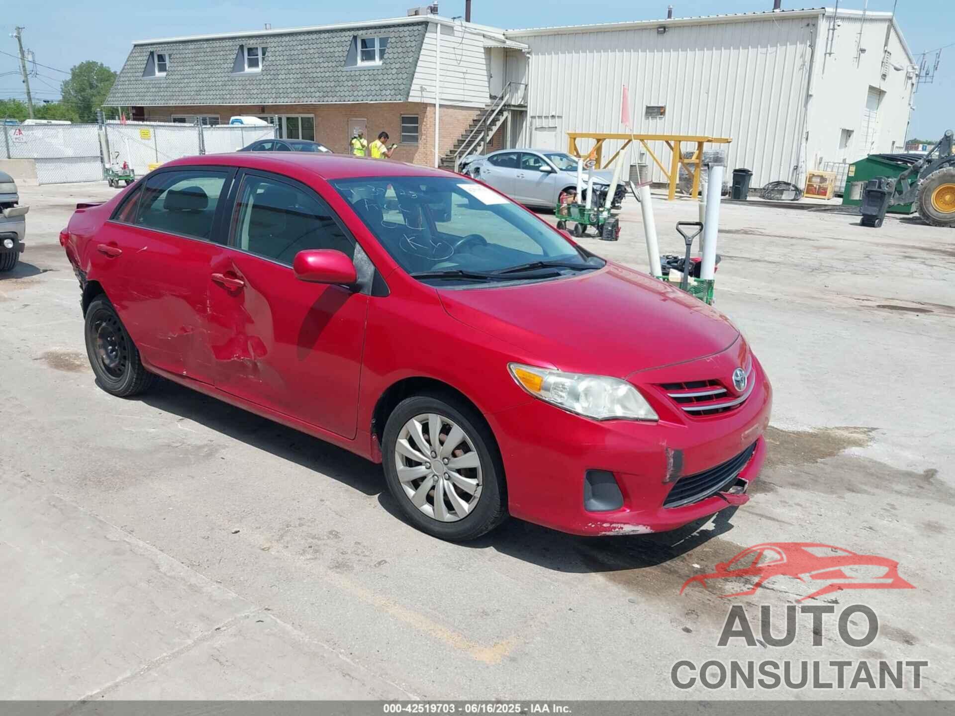 TOYOTA COROLLA 2013 - 5YFBU4EE3DP132626