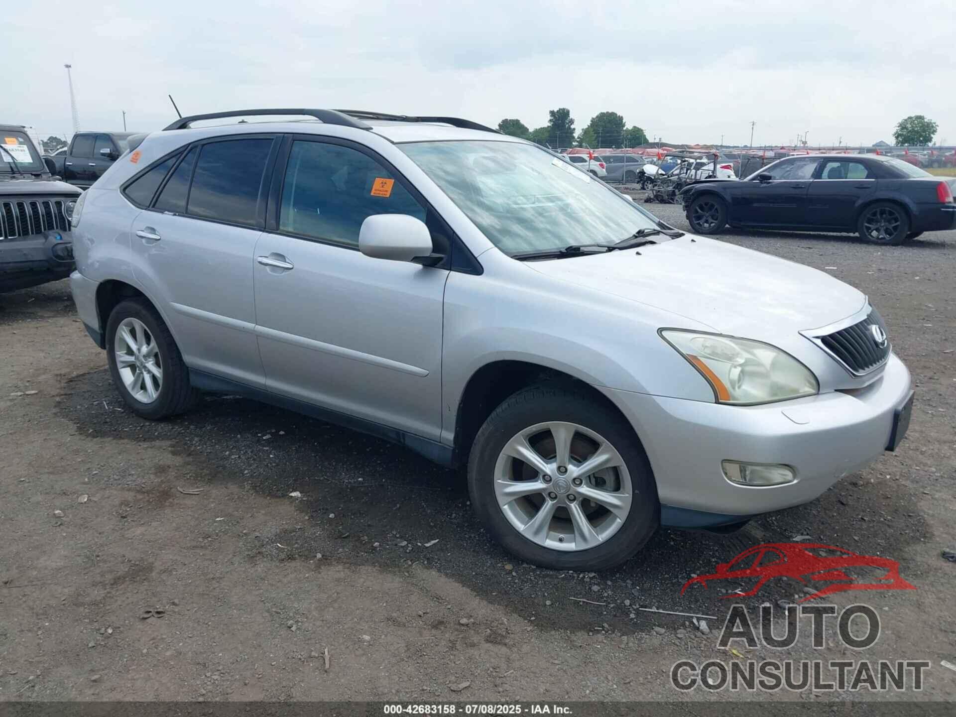 LEXUS RX 350 2009 - 2T2GK31U89C058688