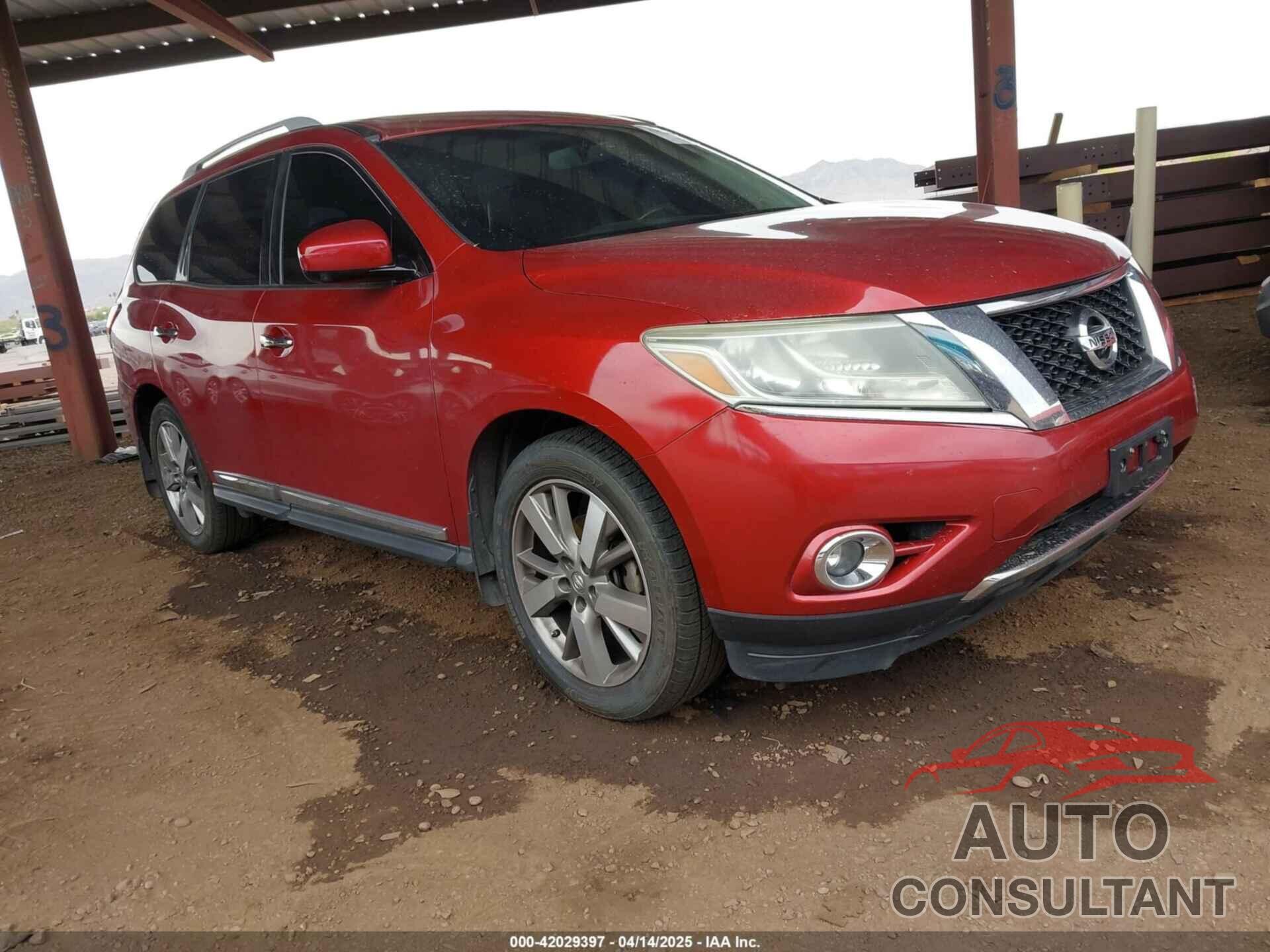 NISSAN PATHFINDER 2014 - 5N1AR2MM7EC644602