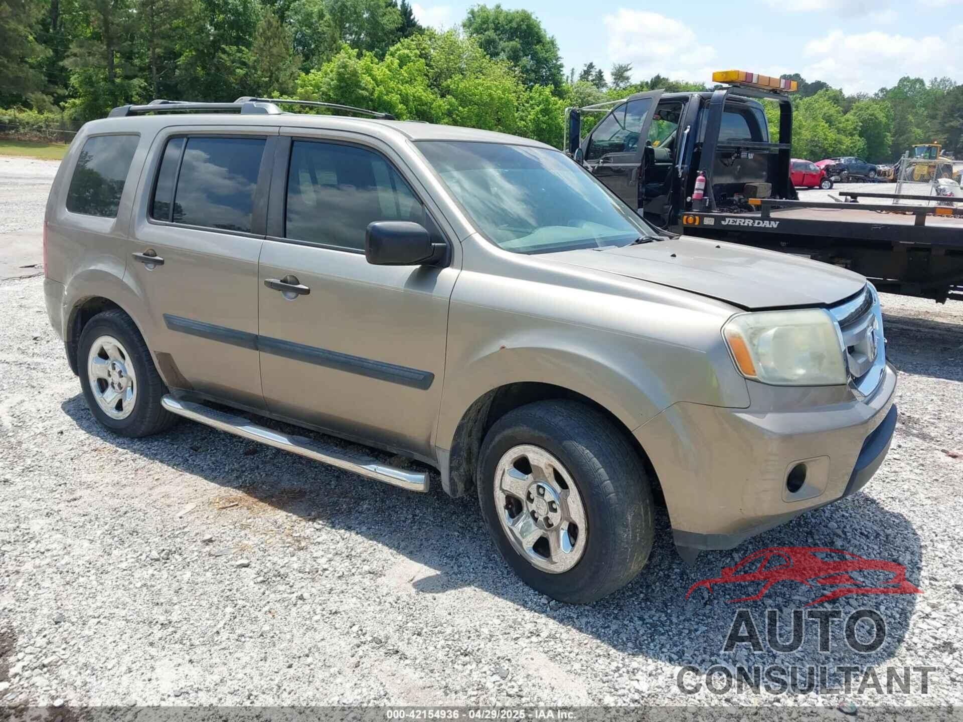 HONDA PILOT 2010 - 5FNYF3H2XAB013835