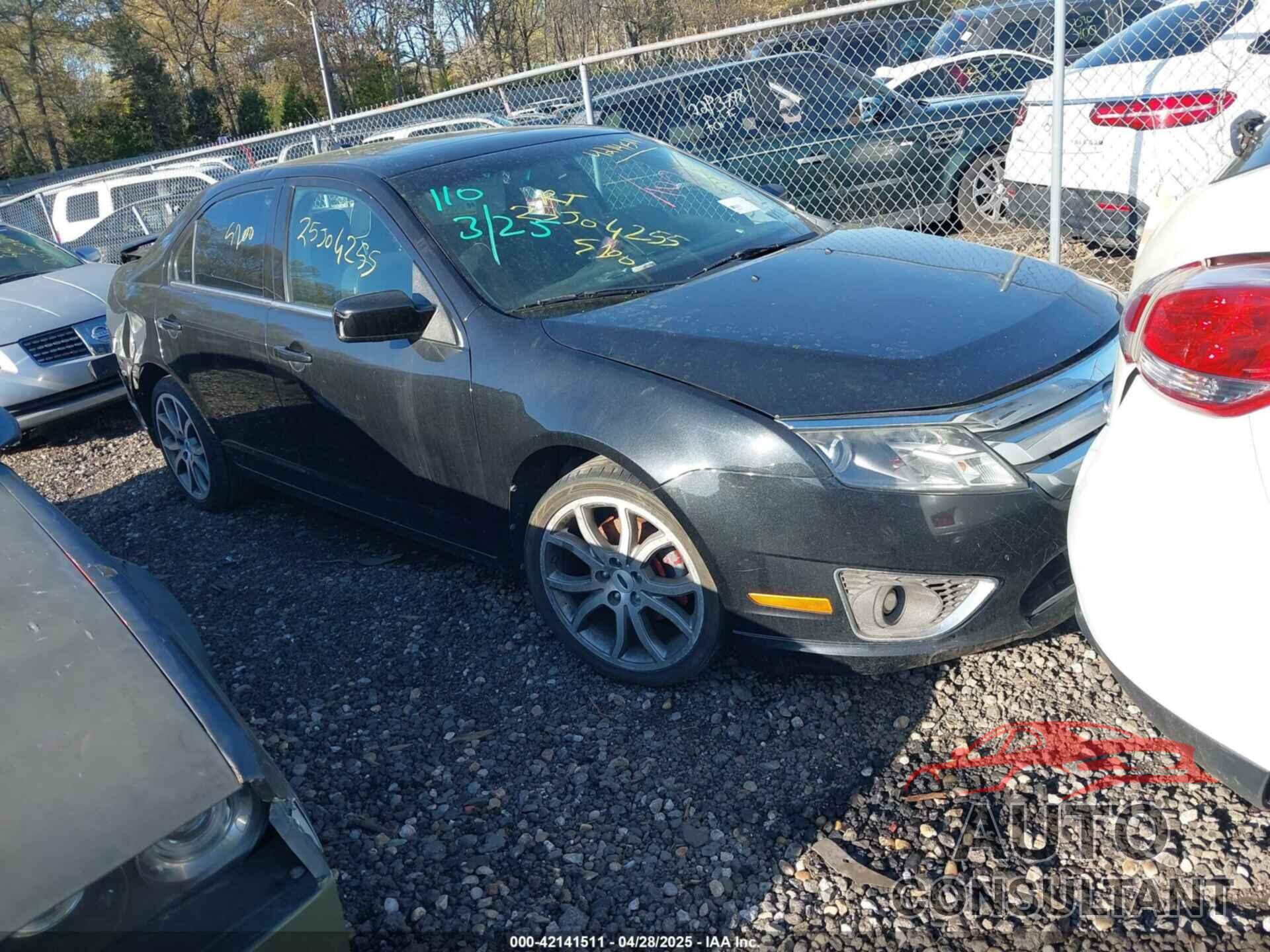 FORD FUSION 2012 - 3FAHP0HA0CR298572