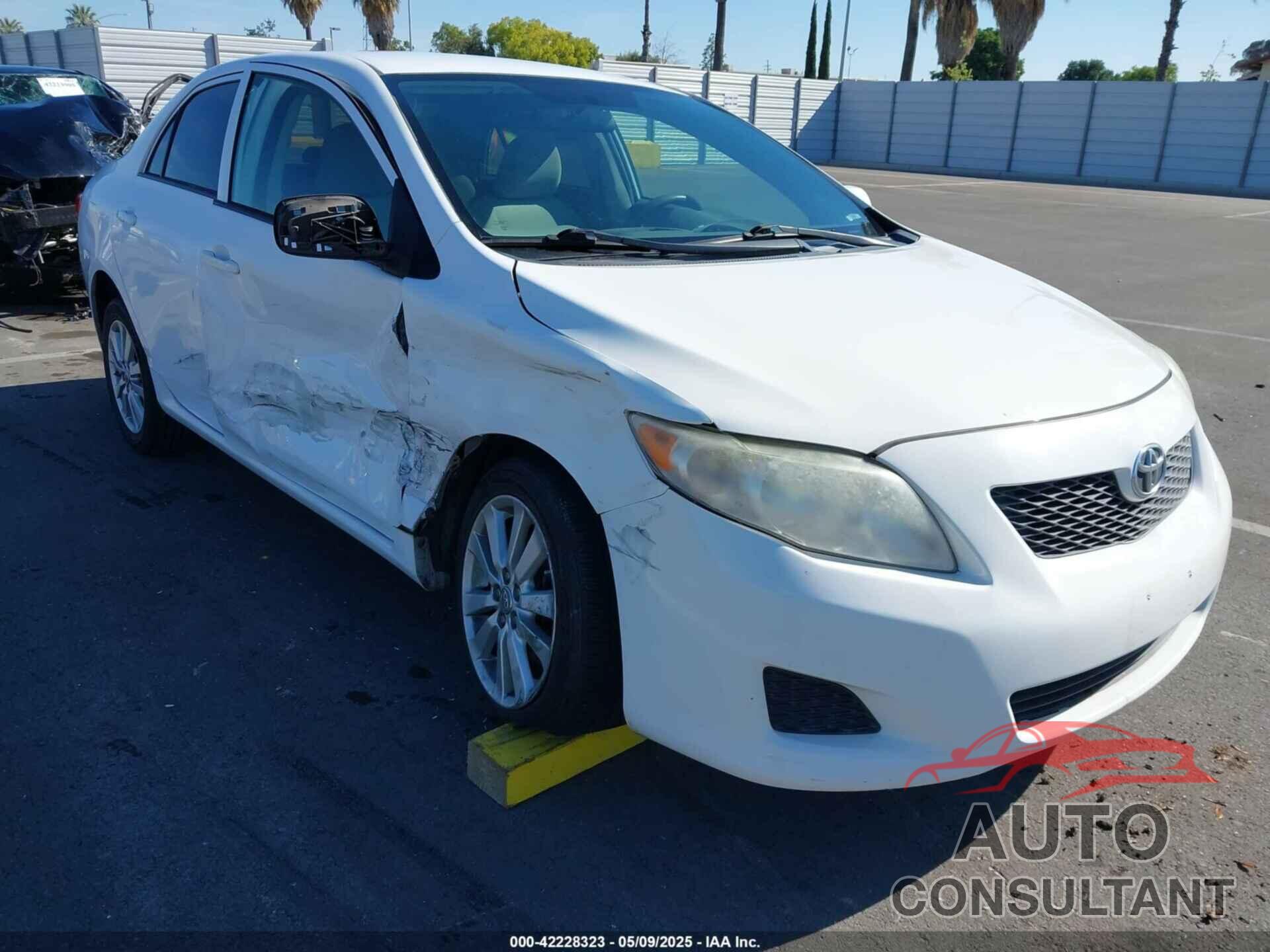 TOYOTA COROLLA 2009 - 1NXBU40E69Z114716