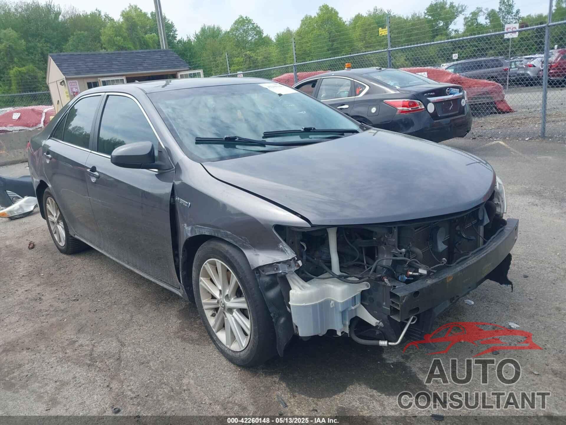 TOYOTA CAMRY HYBRID 2014 - 4T1BD1FK2EU106098