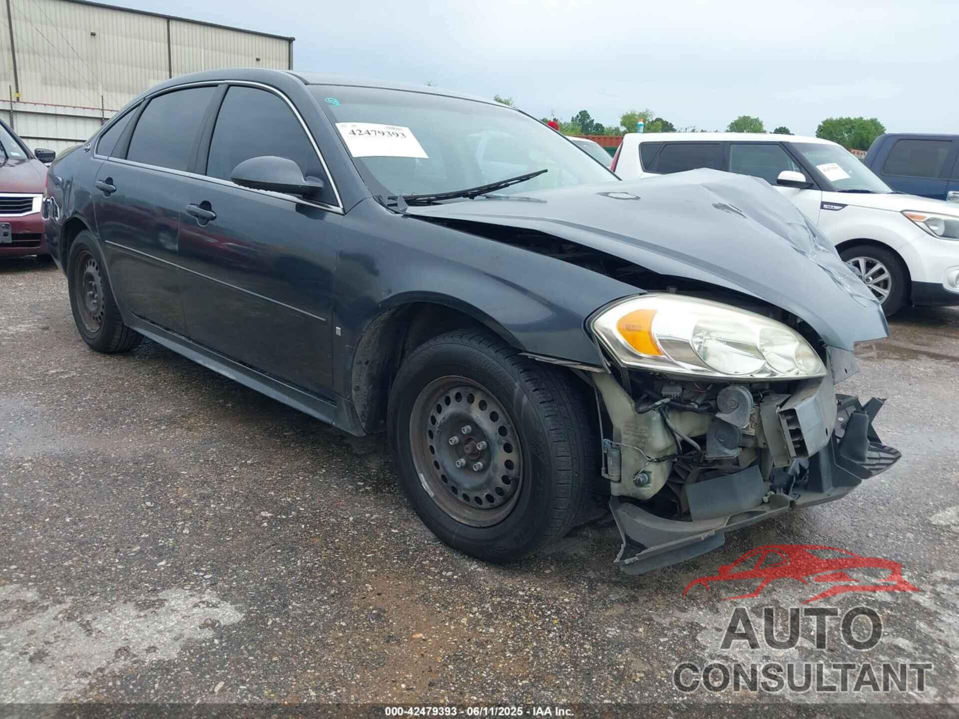 CHEVROLET IMPALA 2009 - 2G1WB57KX91200449