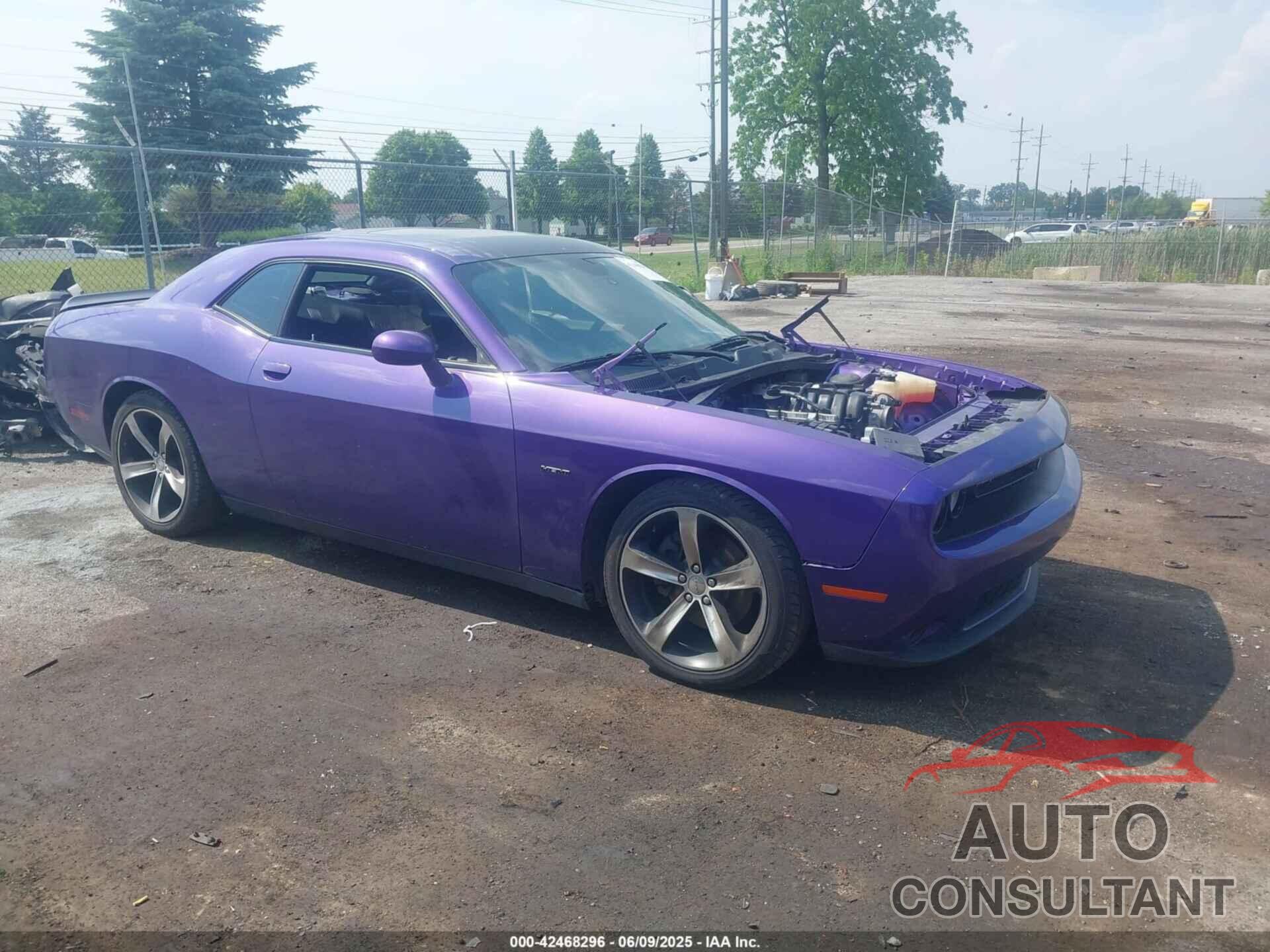 DODGE CHALLENGER 2016 - 2C3CDZBT9GH176262