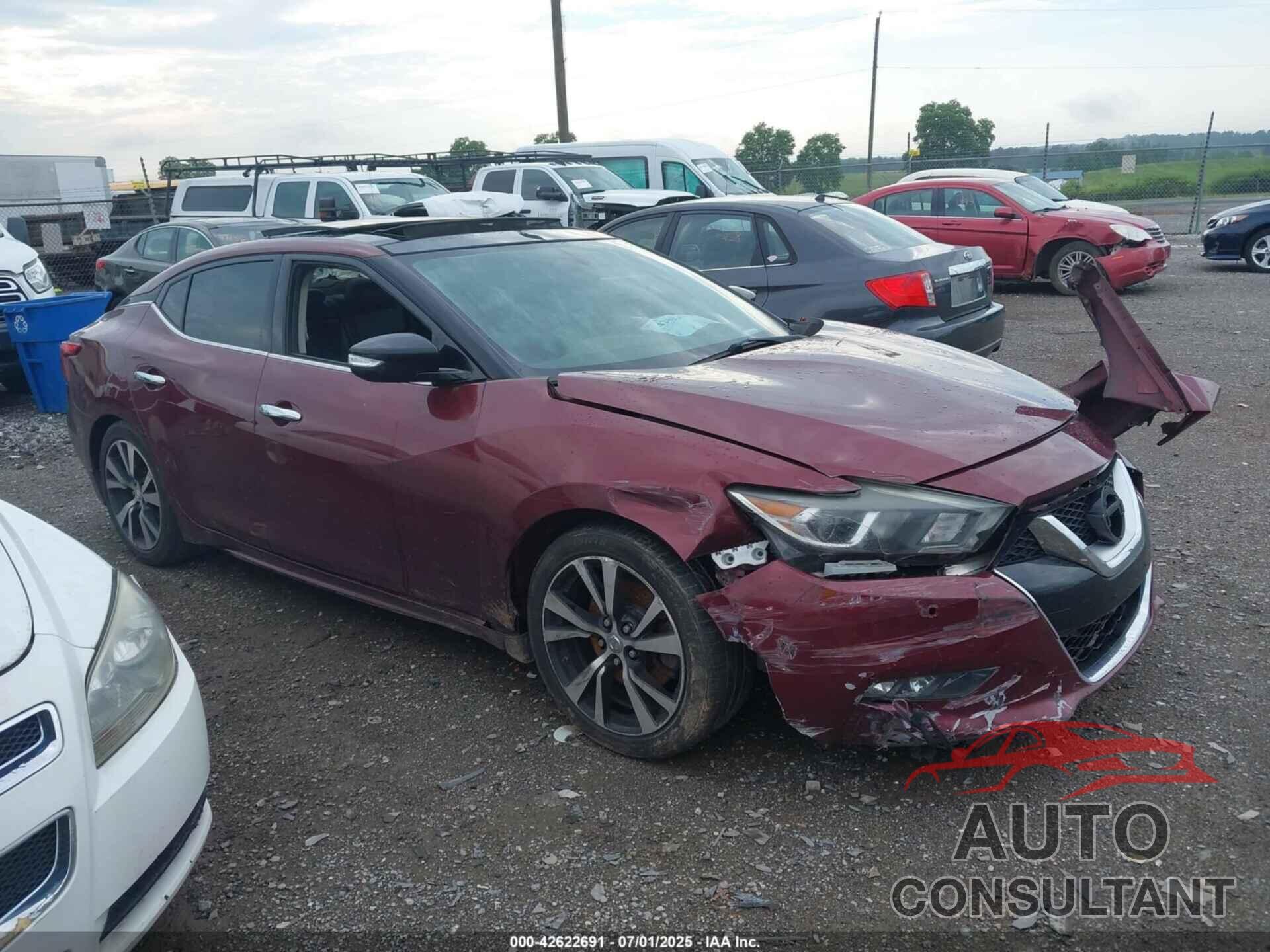 NISSAN MAXIMA 2017 - 1N4AA6AP1HC420169