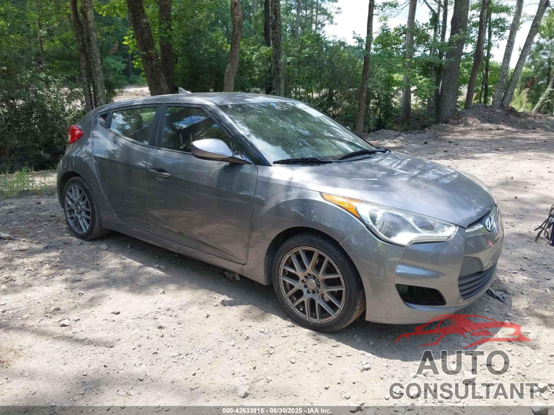 HYUNDAI VELOSTER 2012 - KMHTC6AD3CU078547