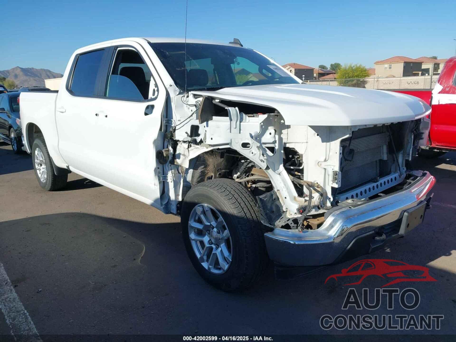 CHEVROLET SILVERADO 1500 2022 - 1GCUDDEDXNZ537566