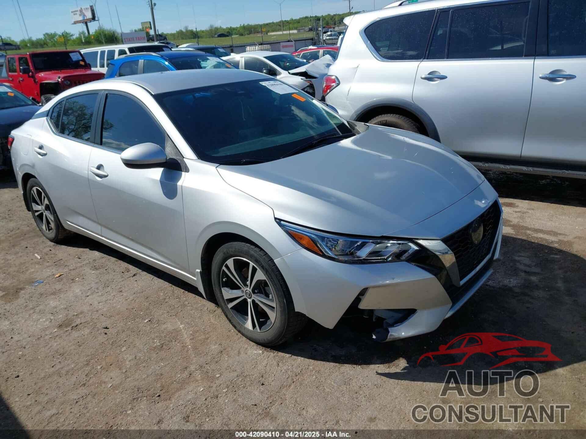 NISSAN SENTRA 2022 - 3N1AB8CV8NY237467
