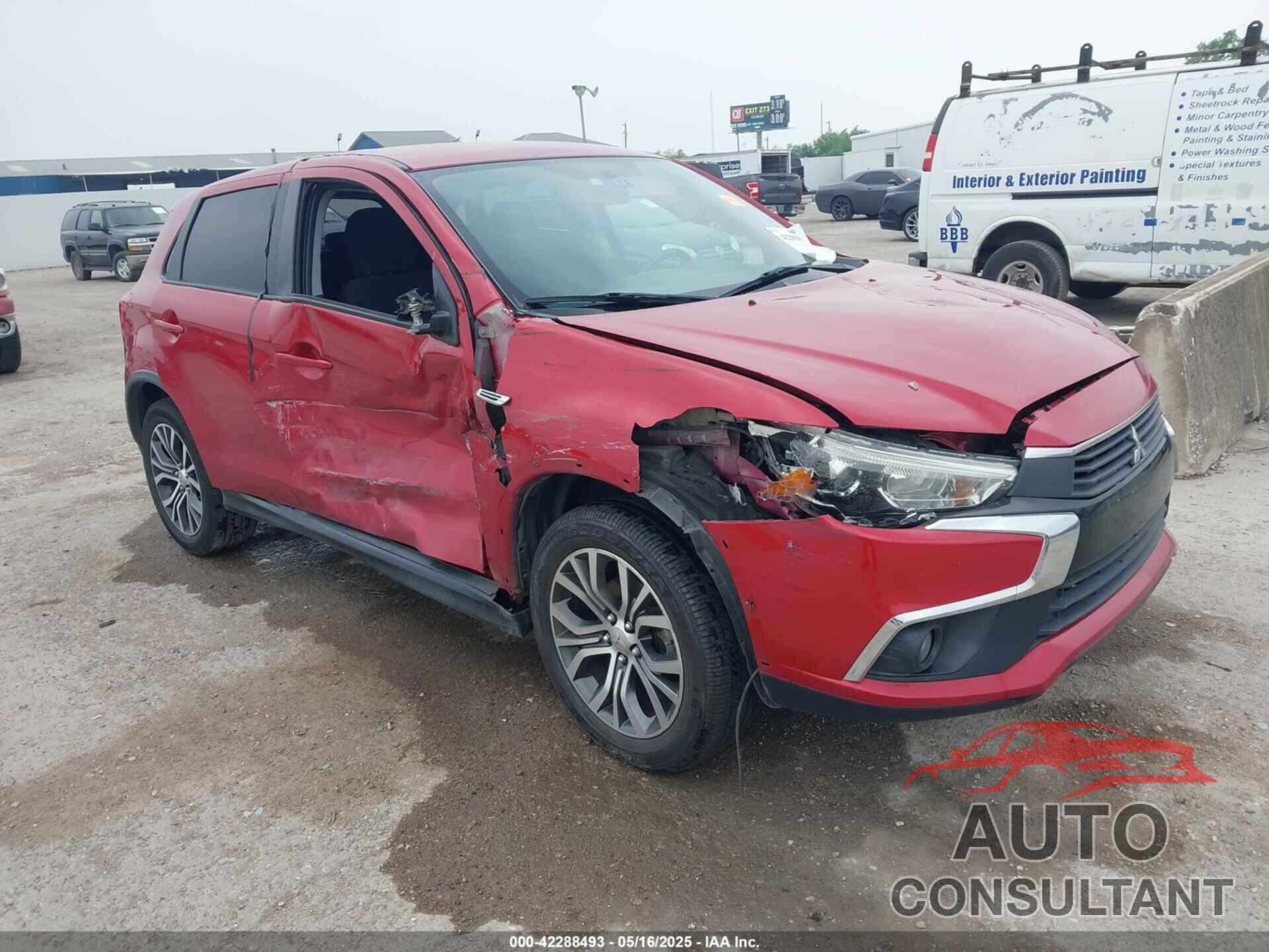 MITSUBISHI OUTLANDER SPORT 2017 - JA4AP3AU4HZ064711