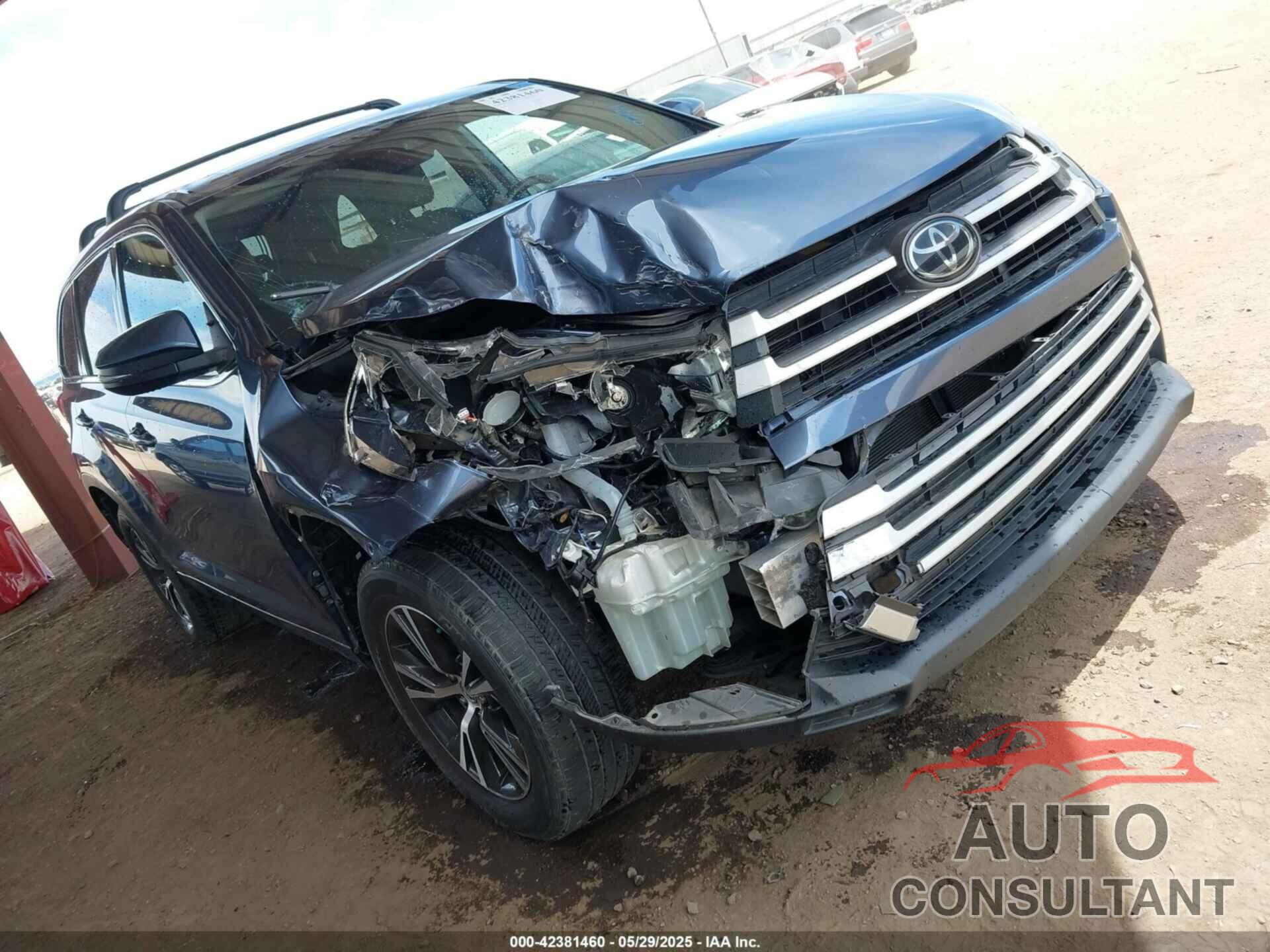 TOYOTA HIGHLANDER 2018 - 5TDZZRFH0JS285957