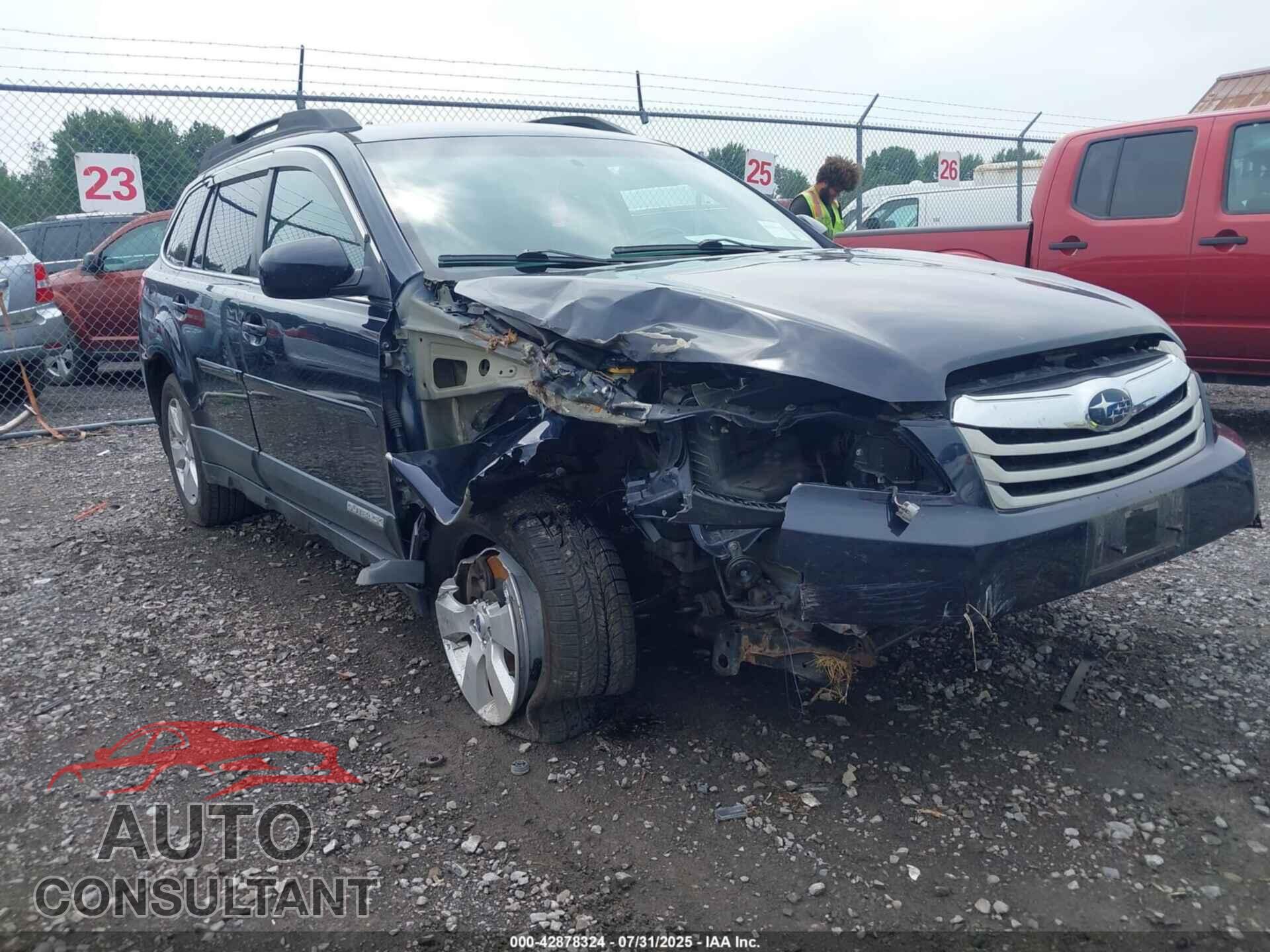 SUBARU OUTBACK 2012 - 4S4BRBLC0C3237313