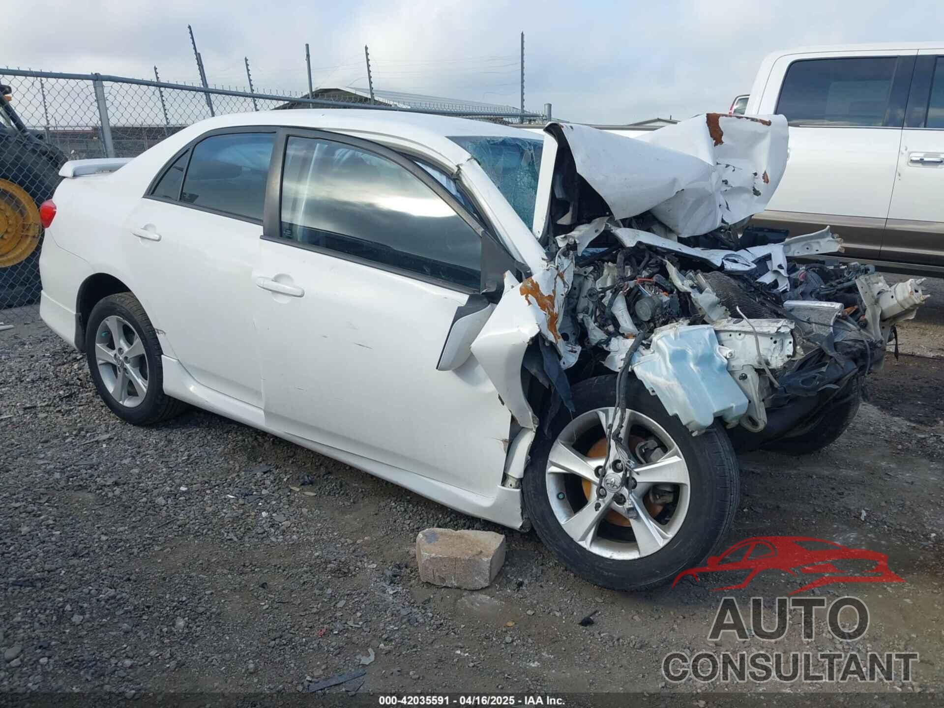 TOYOTA COROLLA 2012 - 2T1BU4EE6CC805407