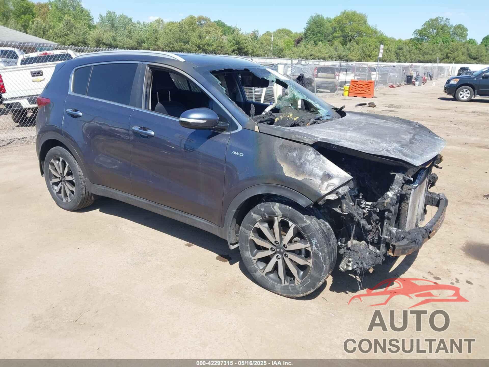 KIA SPORTAGE 2018 - KNDPNCAC6J7329658