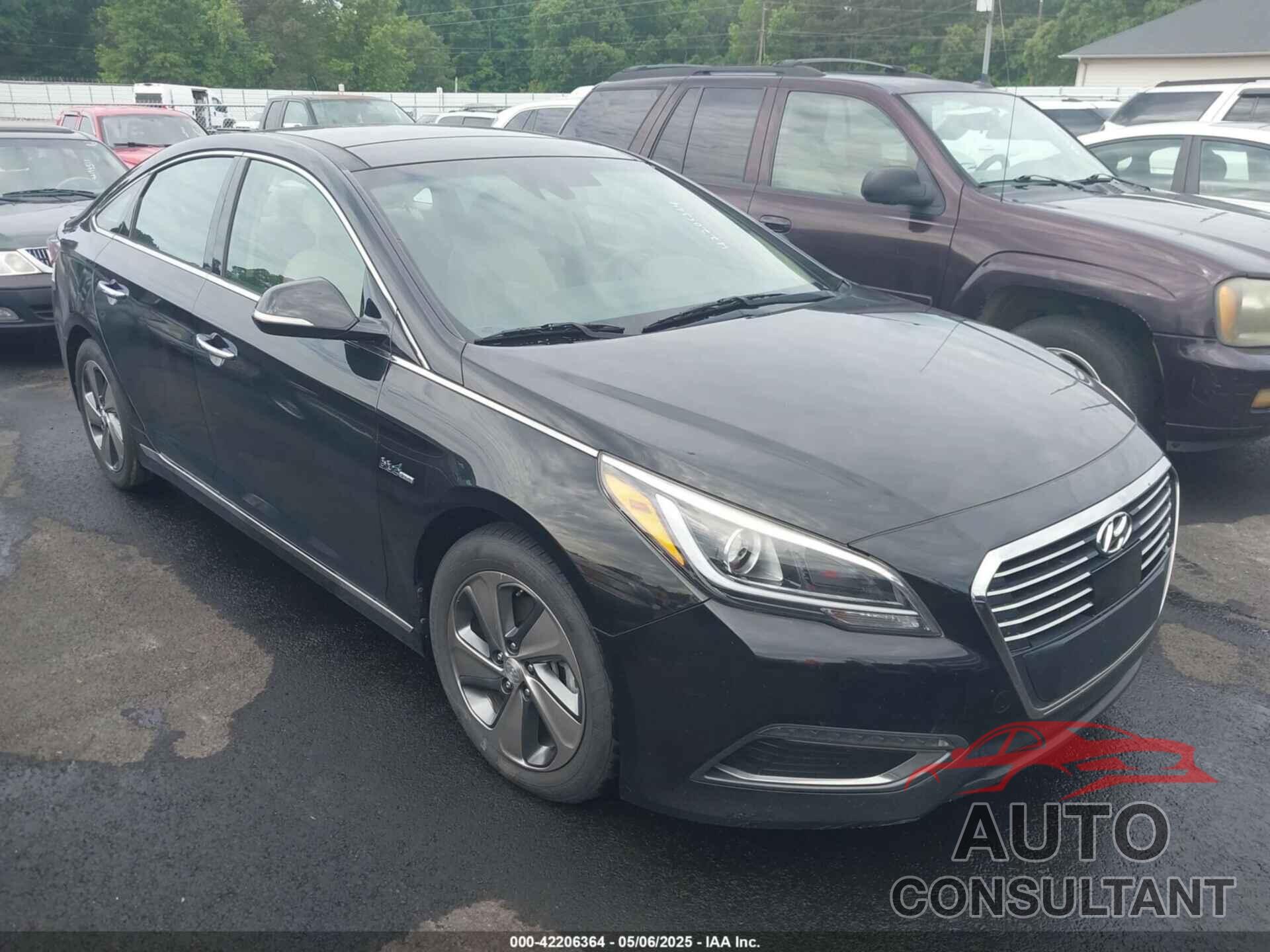 HYUNDAI SONATA HYBRID 2017 - KMHE34L10HA055090