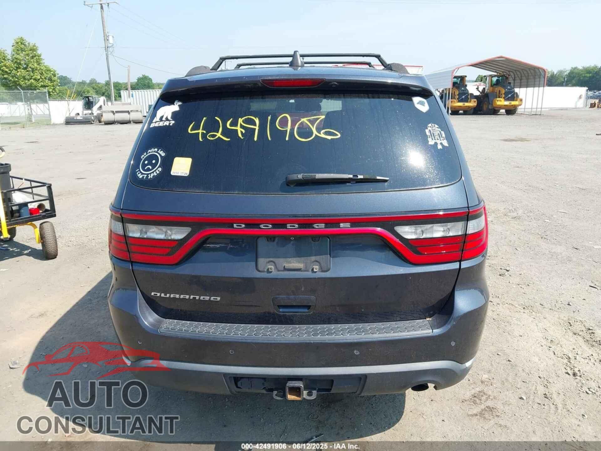 DODGE DURANGO 2015 - 1C4RDHAG7FC869904