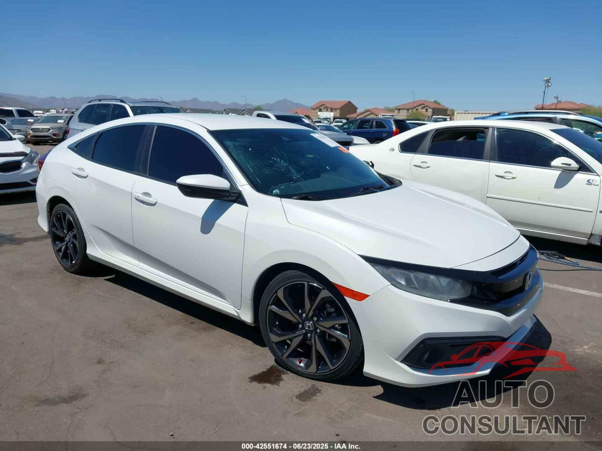 HONDA CIVIC 2020 - 2HGFC2F80LH516483