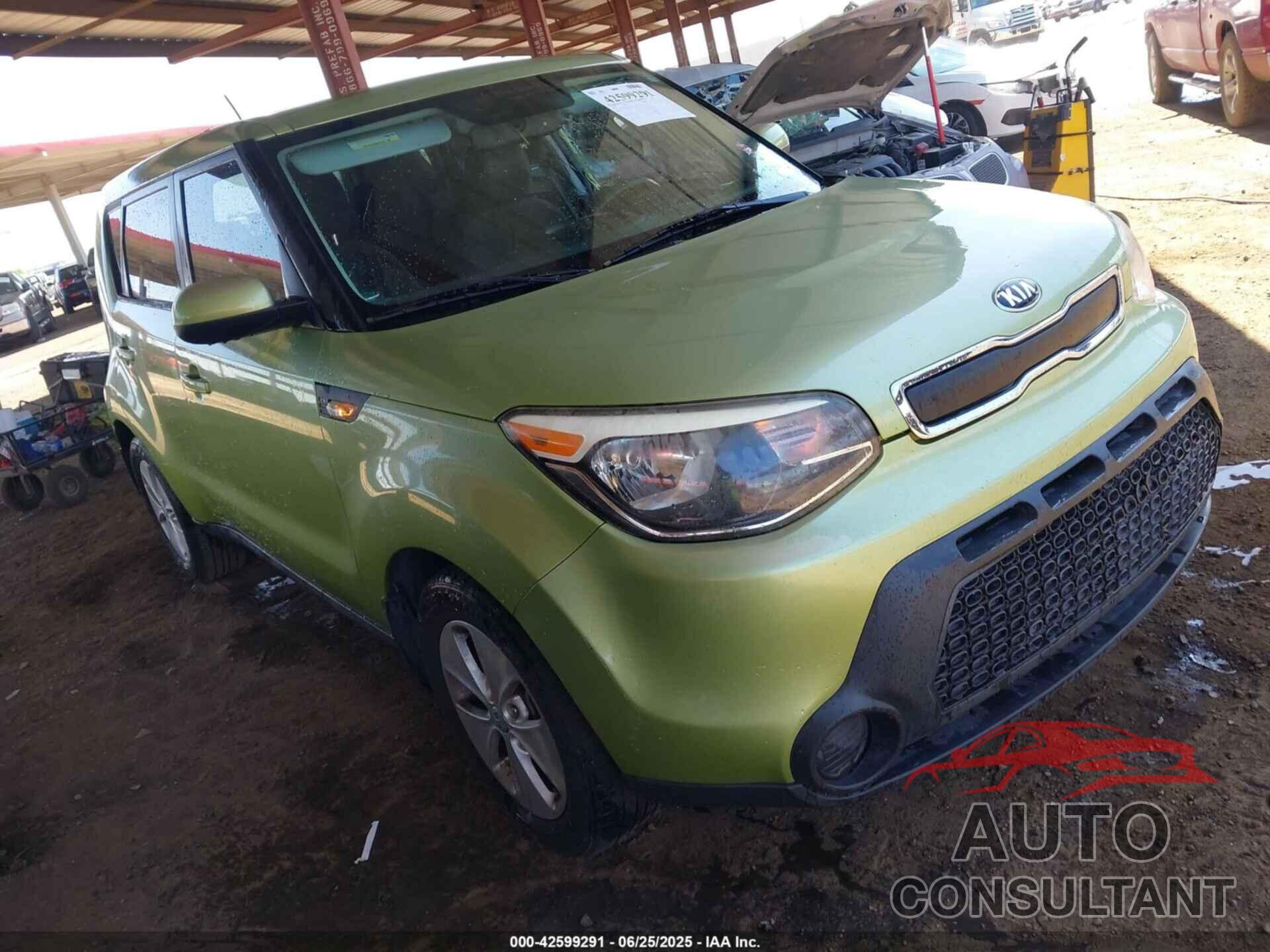 KIA SOUL 2014 - KNDJN2A28E7728357