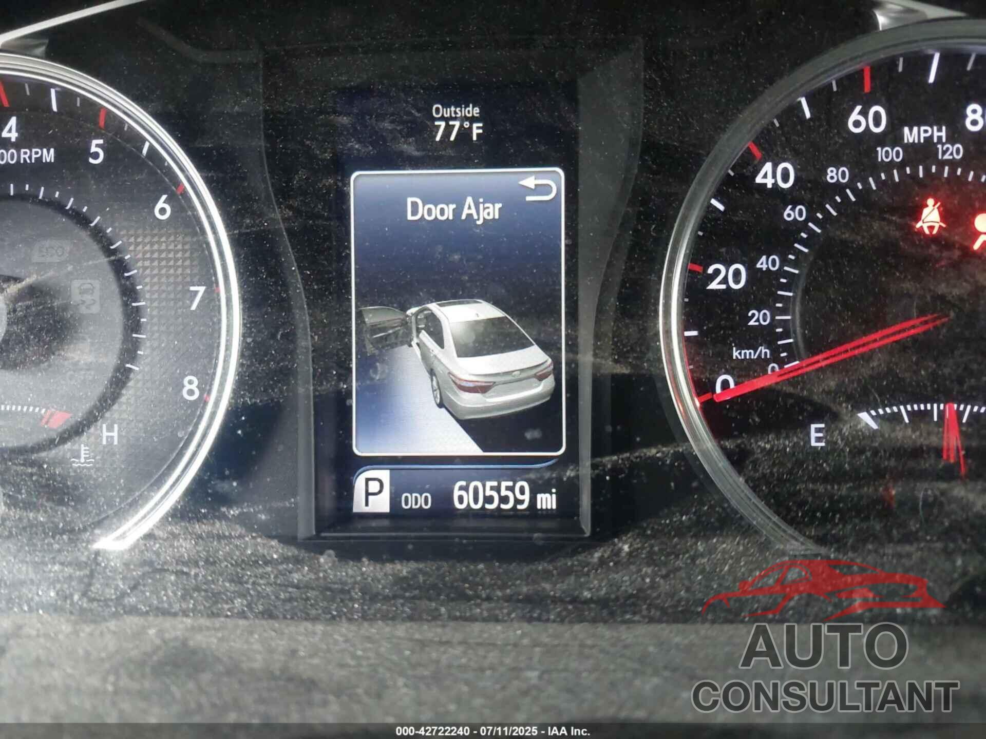 TOYOTA CAMRY 2016 - 4T1BF1FK8GU609664