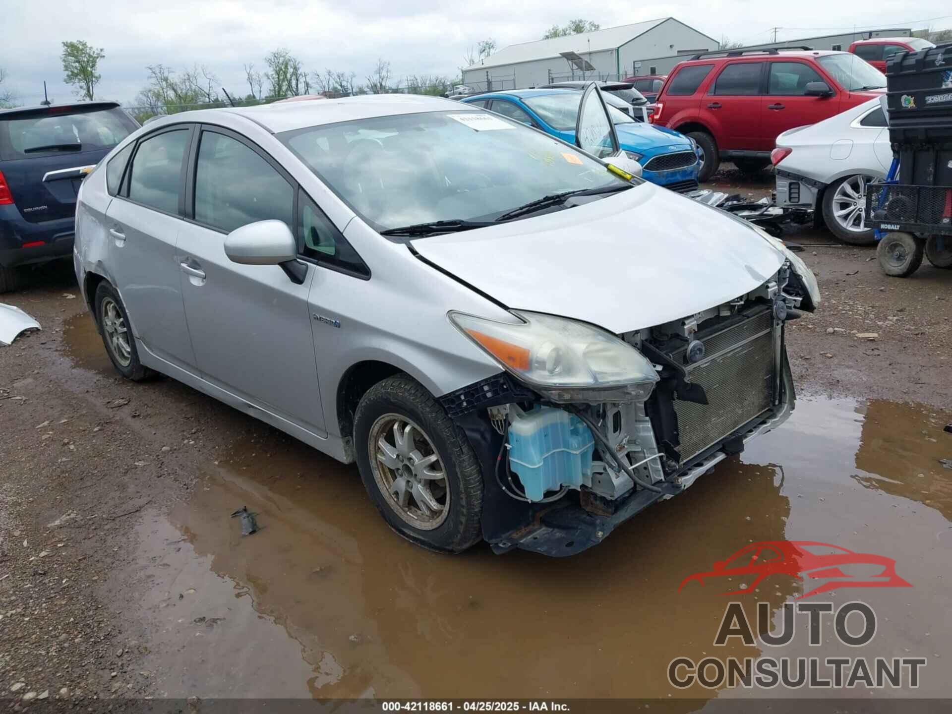TOYOTA PRIUS 2010 - JTDKN3DU1A0014404