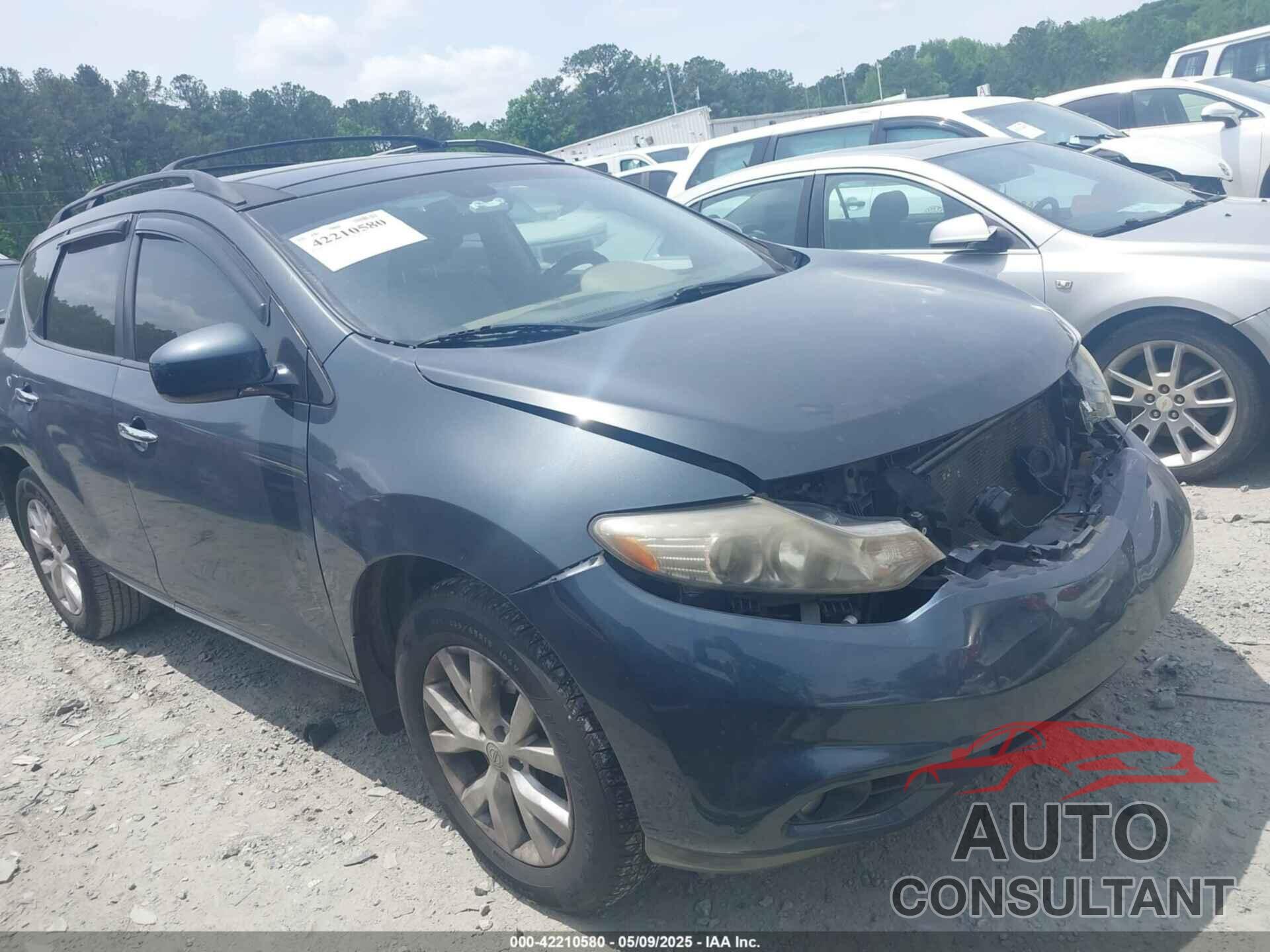 NISSAN MURANO 2012 - JN8AZ1MU6CW119240