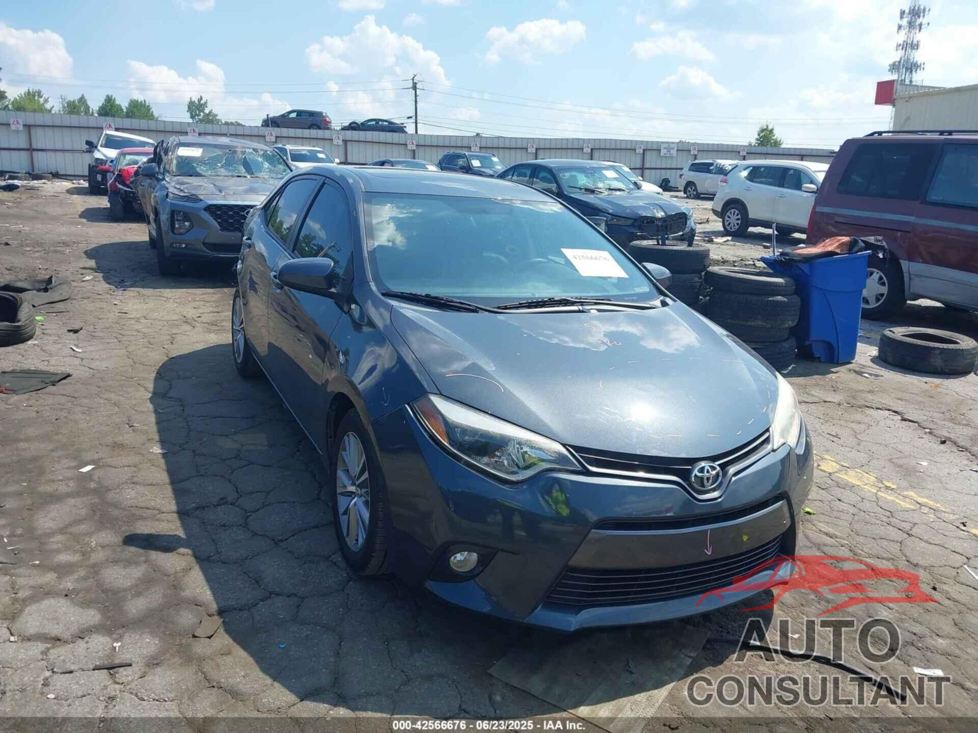 TOYOTA COROLLA 2015 - 2T1BURHE8FC254720