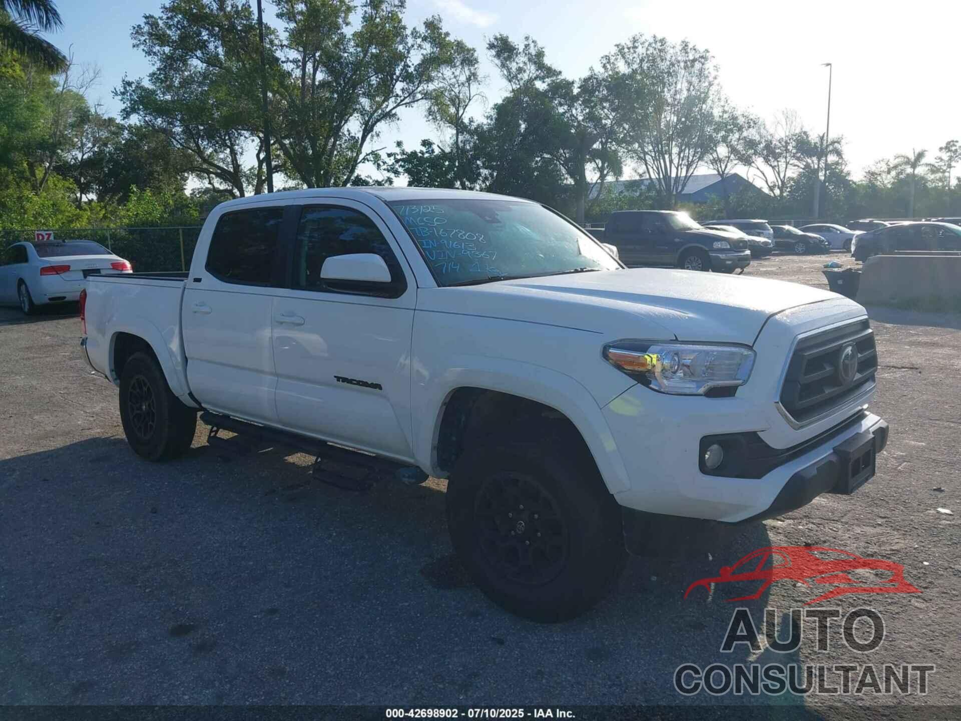 TOYOTA TACOMA 2021 - 3TMAZ5CN1MM159367