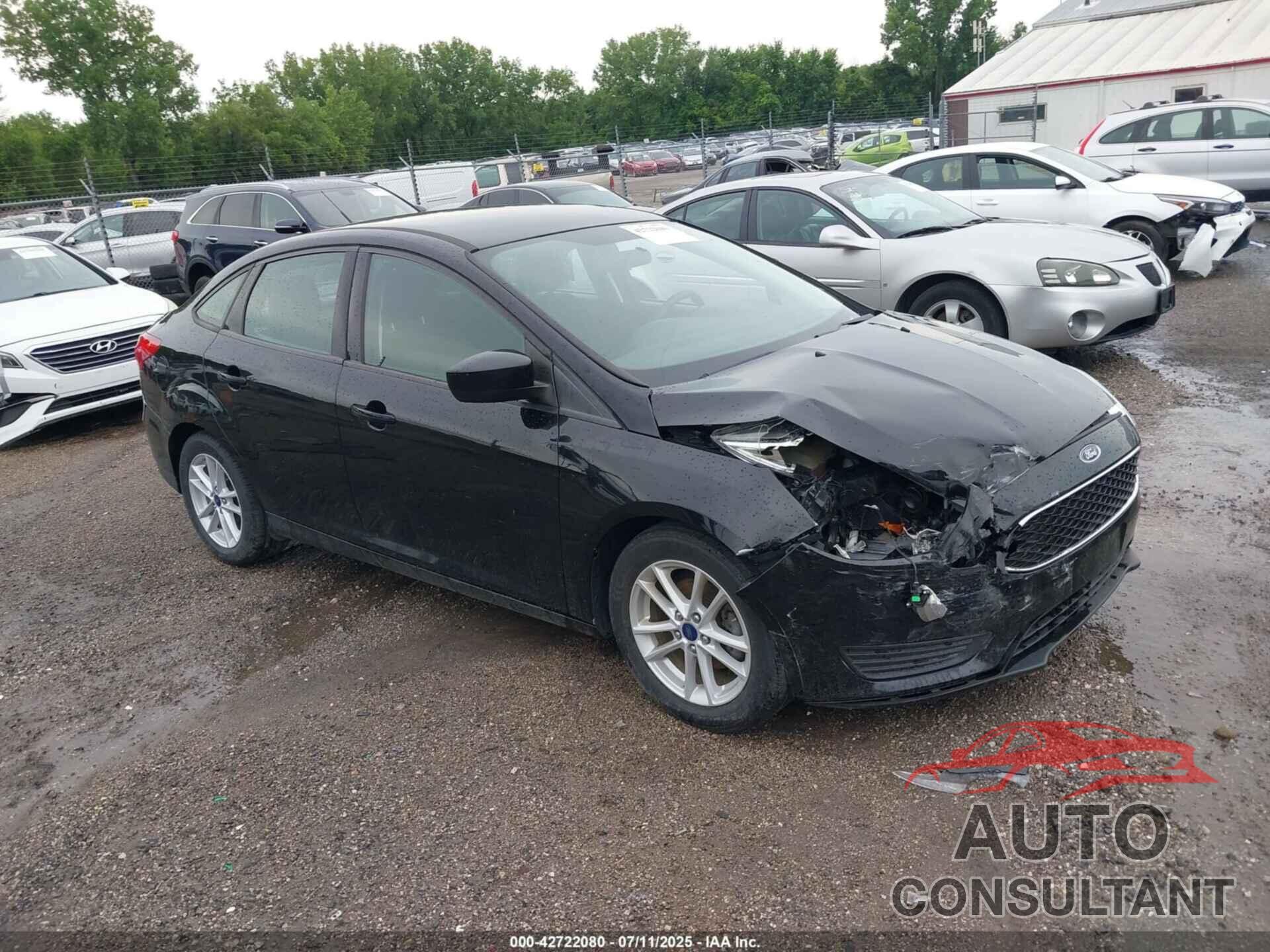 FORD FOCUS 2018 - 1FADP3F25JL257457