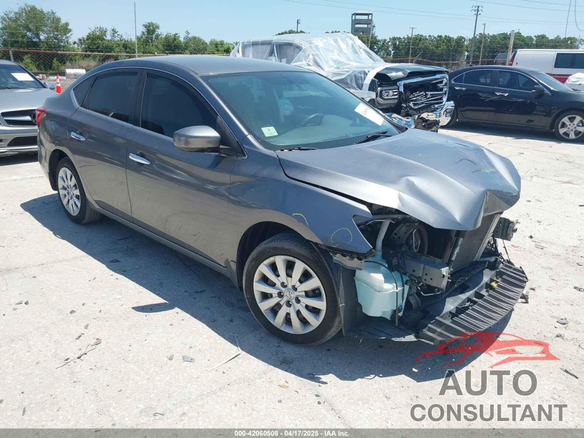 NISSAN SENTRA 2019 - 3N1AB7AP7KY441316