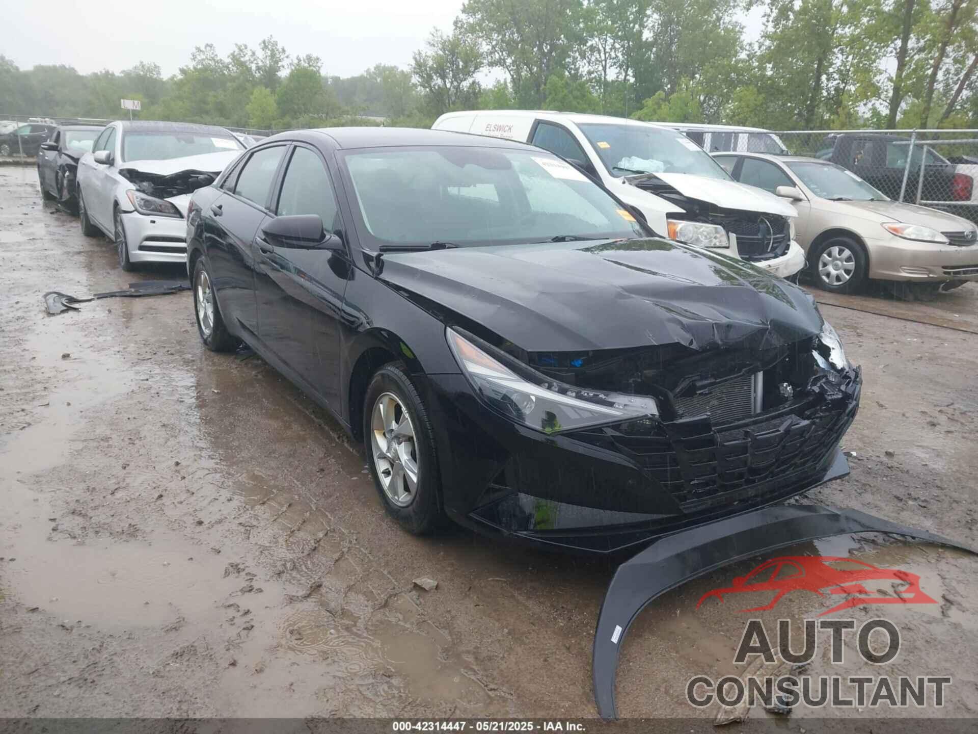 HYUNDAI ELANTRA 2021 - KMHLL4AG7MU103644