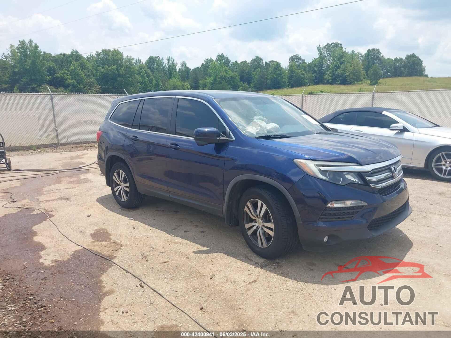 HONDA PILOT 2017 - 5FNYF5H34HB036932