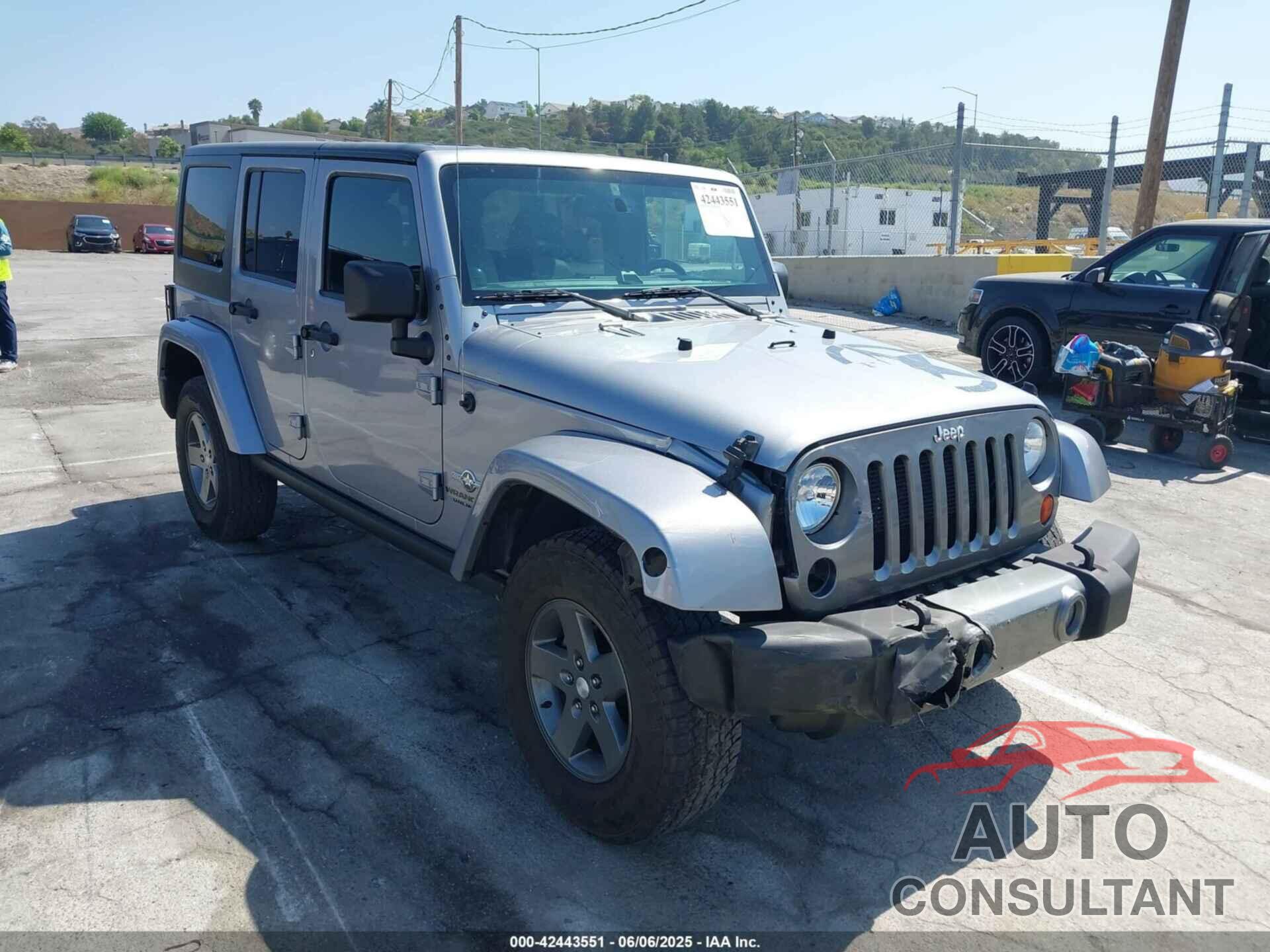 JEEP WRANGLER UNLIMITED 2013 - 1C4BJWDG5DL616233