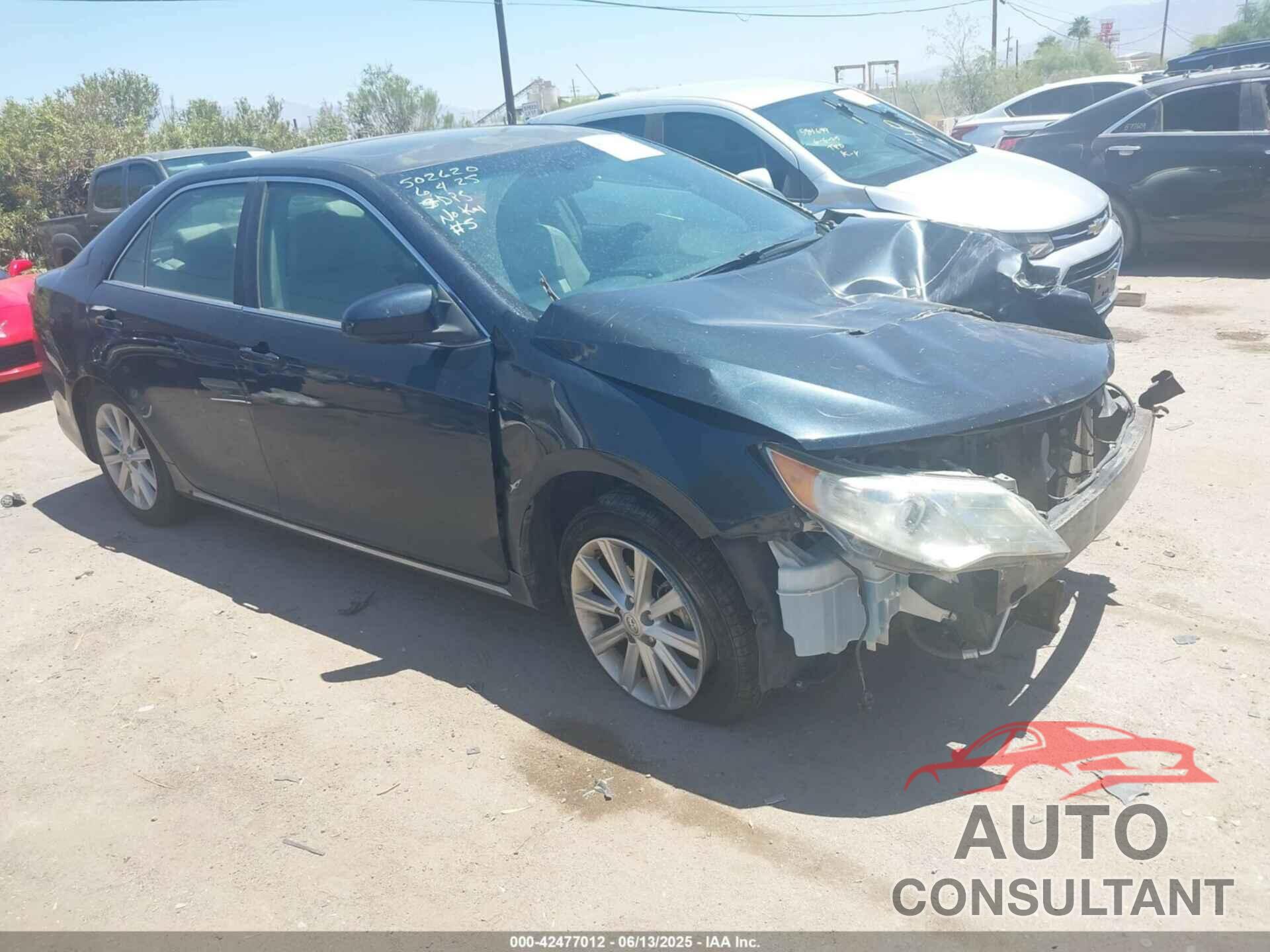 TOYOTA CAMRY 2013 - 4T1BF1FK2DU718259