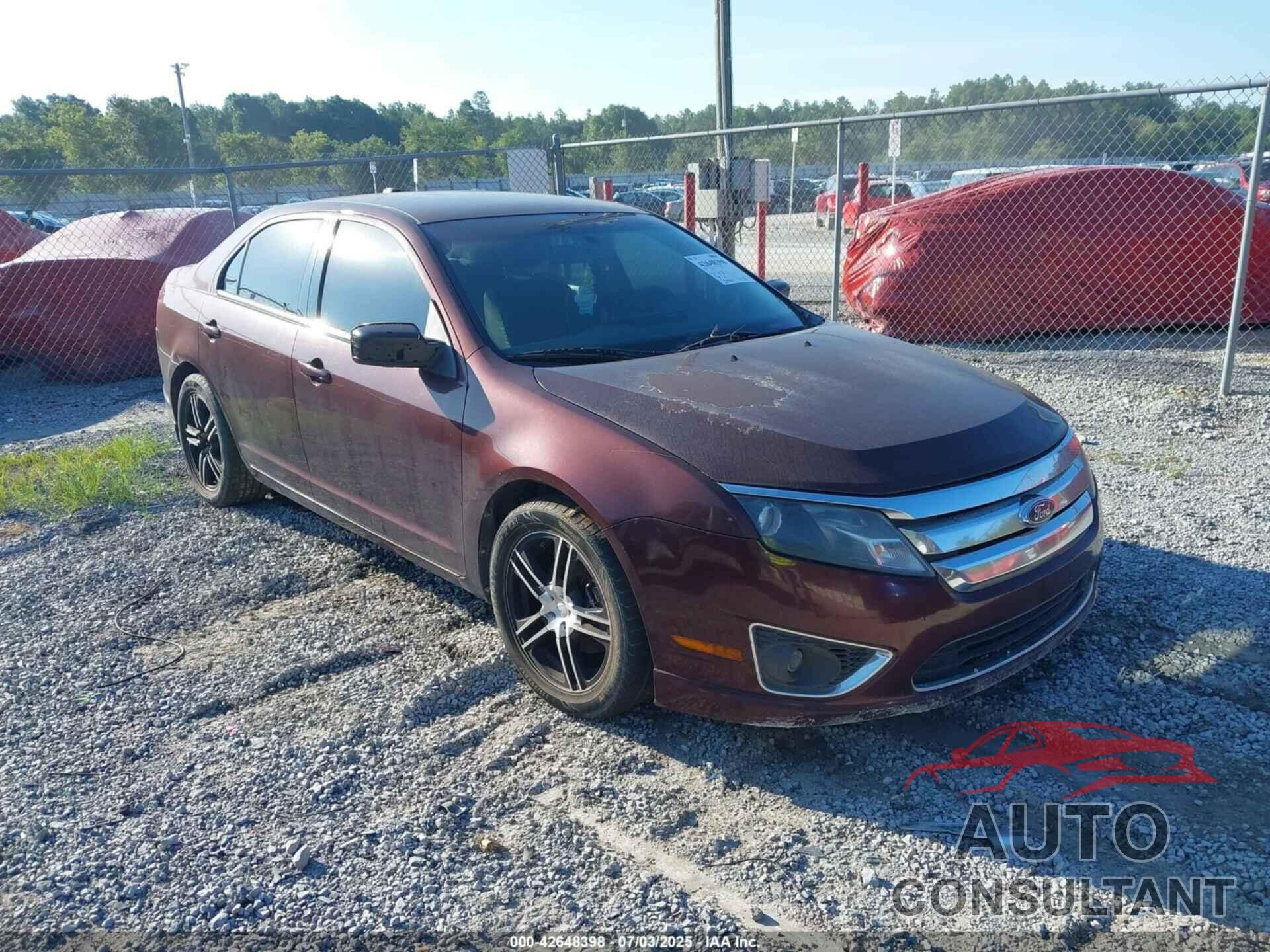 FORD FUSION 2012 - 3FAHP0JA5CR219245