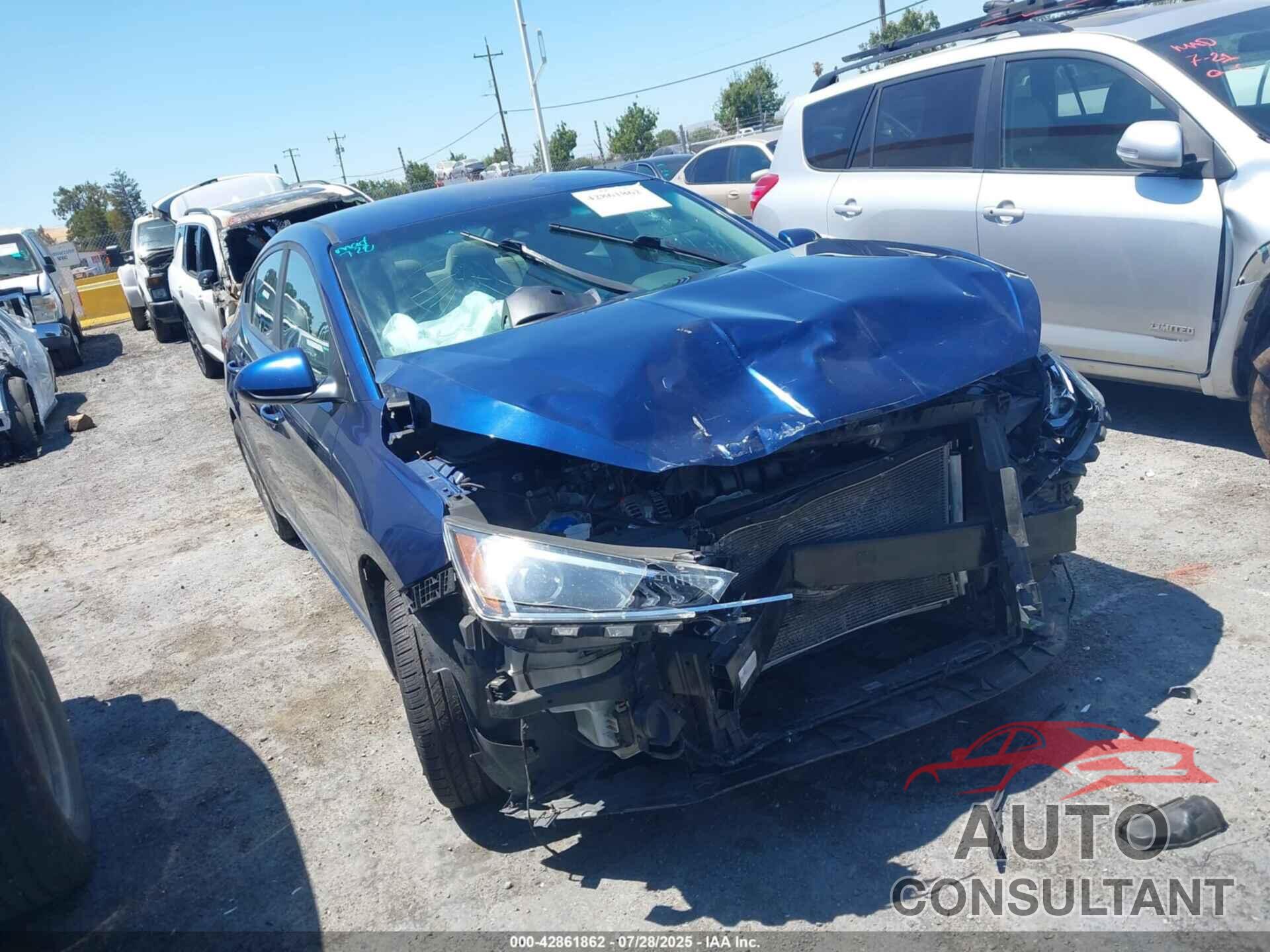 HYUNDAI ELANTRA 2020 - 5NPD84LF5LH513673