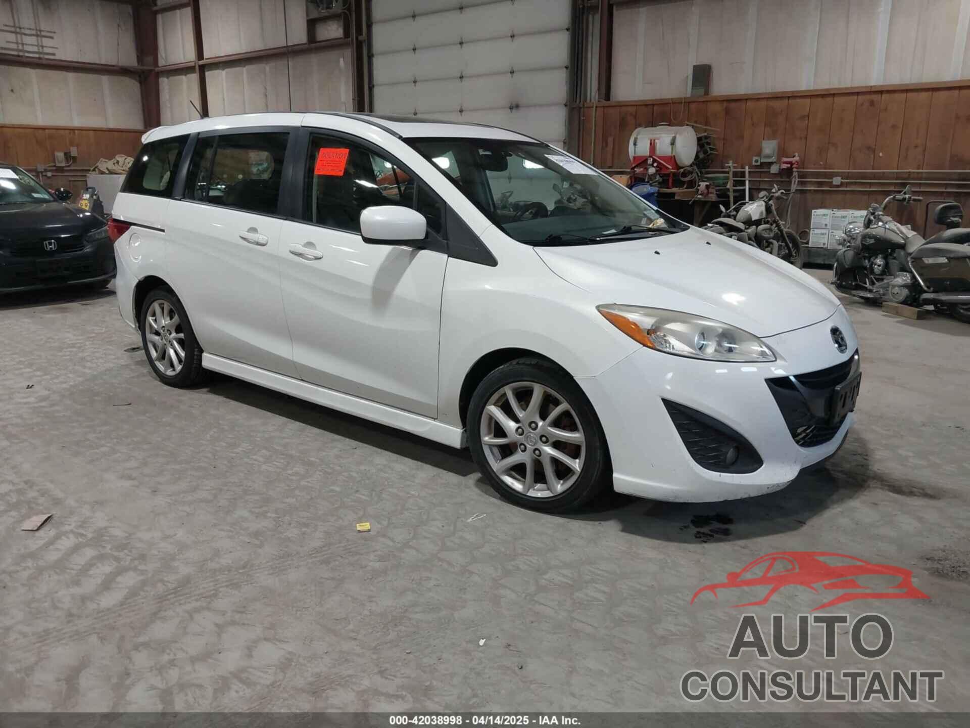 MAZDA MAZDA5 2012 - JM1CW2DL9C0100114