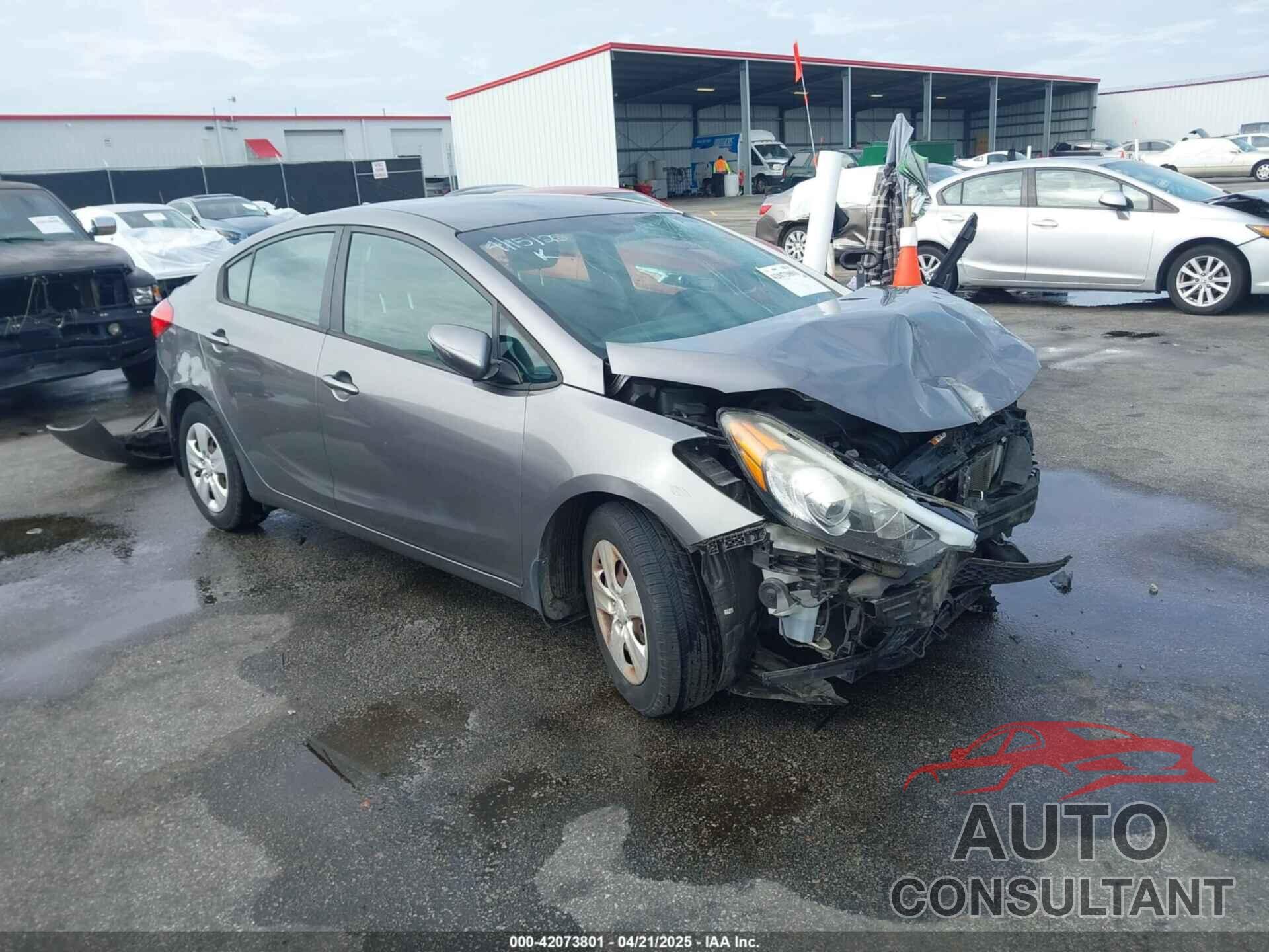 KIA FORTE 2016 - KNAFX4A63G5519277