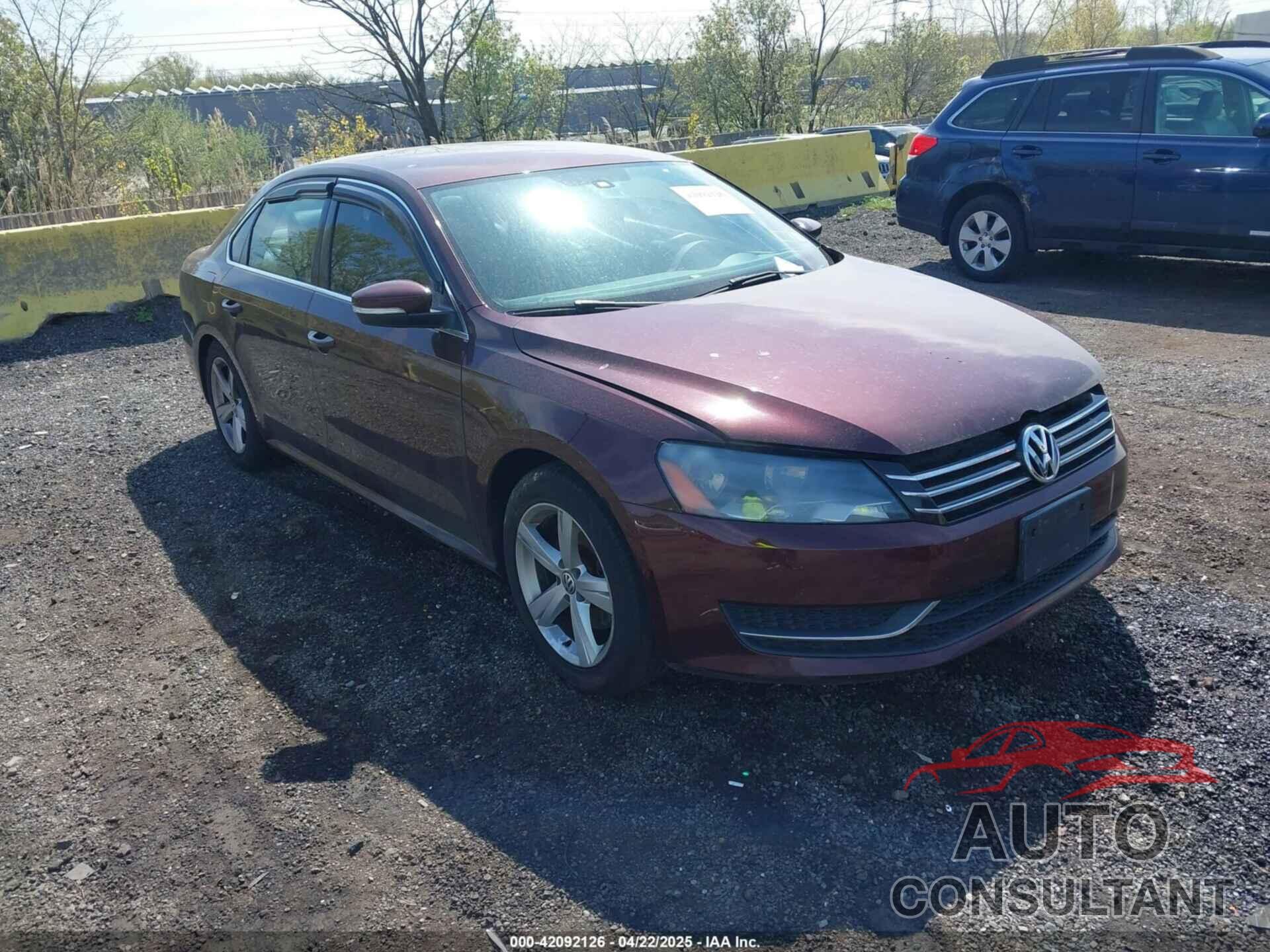 VOLKSWAGEN PASSAT 2014 - 1VWBT7A34EC093996