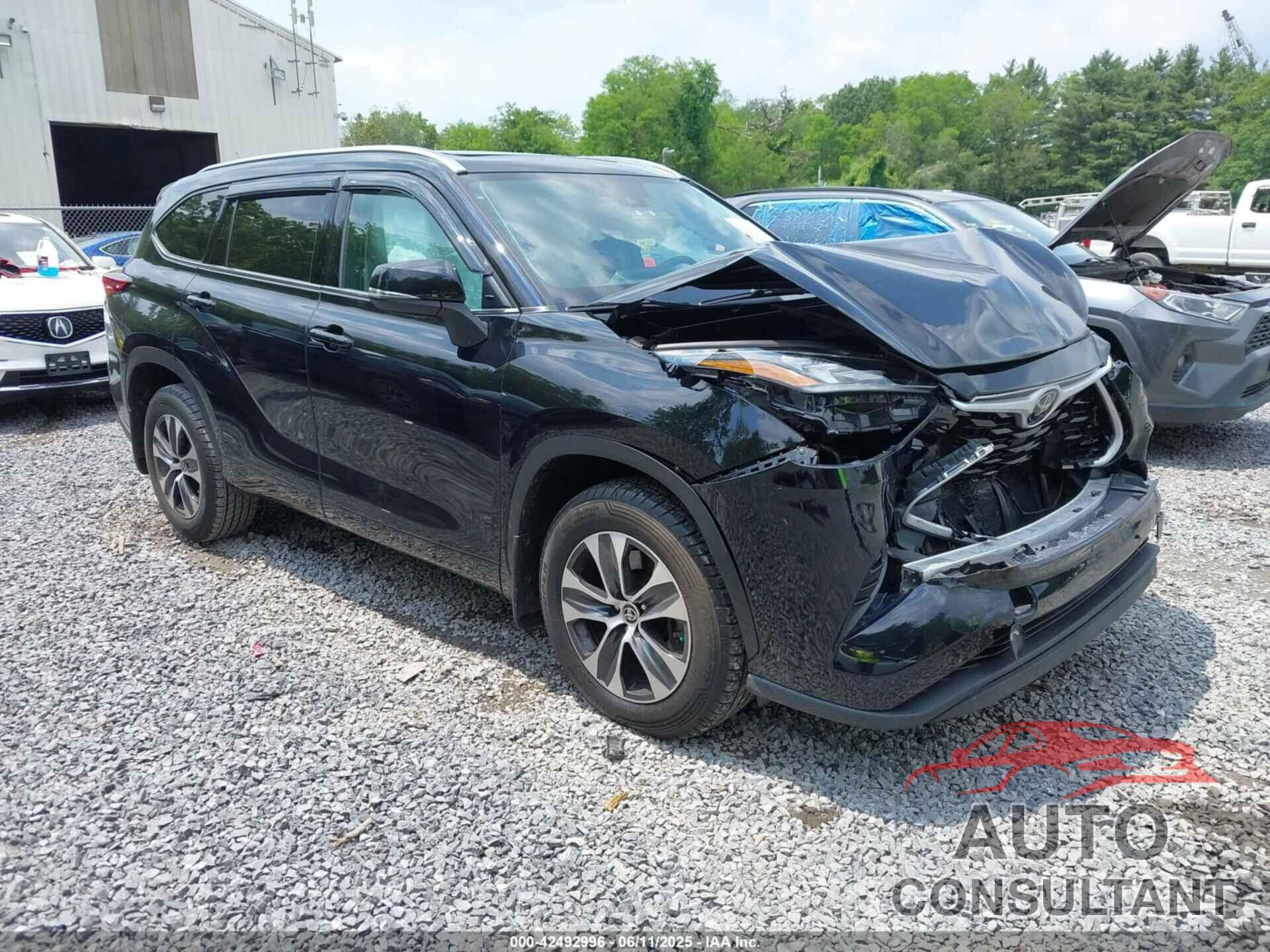TOYOTA HIGHLANDER 2020 - 5TDGZRBH1LS029696