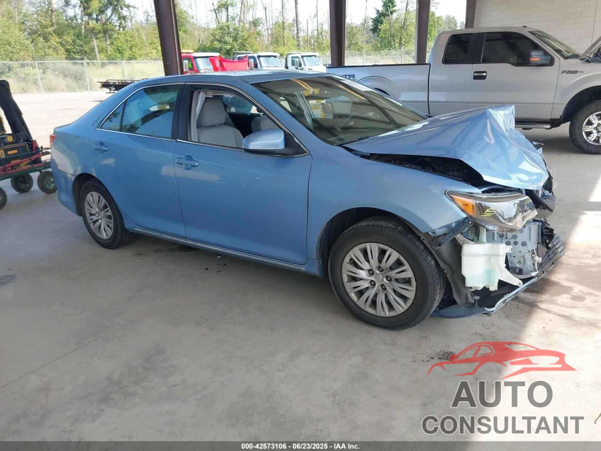 TOYOTA CAMRY 2012 - 4T4BF1FKXCR213381